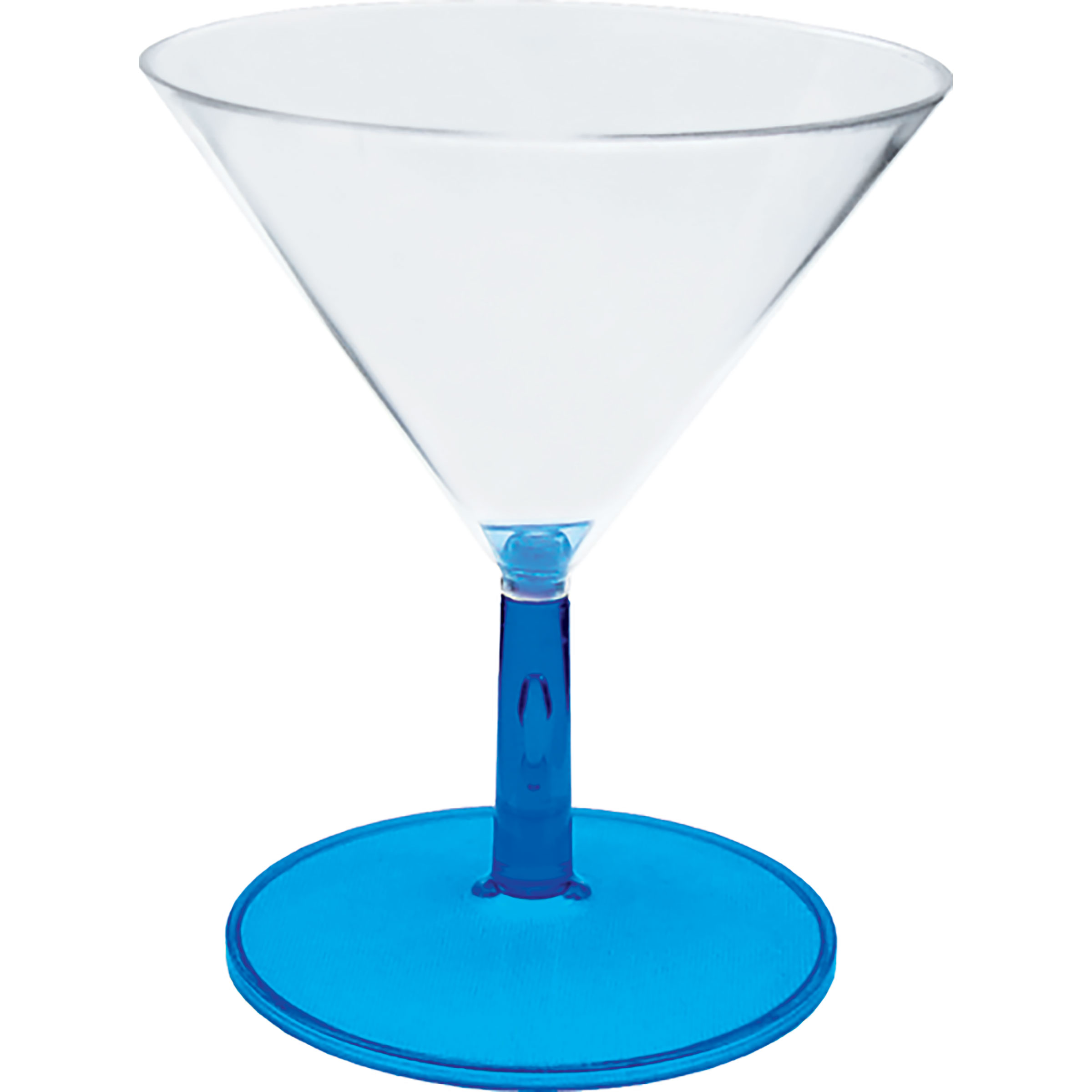 2oz Plastic Martini Sampler with Choice of Stem Color 8