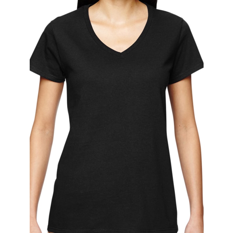 Gildan Heavy Cotton™ Ladies 5.3 Oz. V-Neck T-Shirt 22