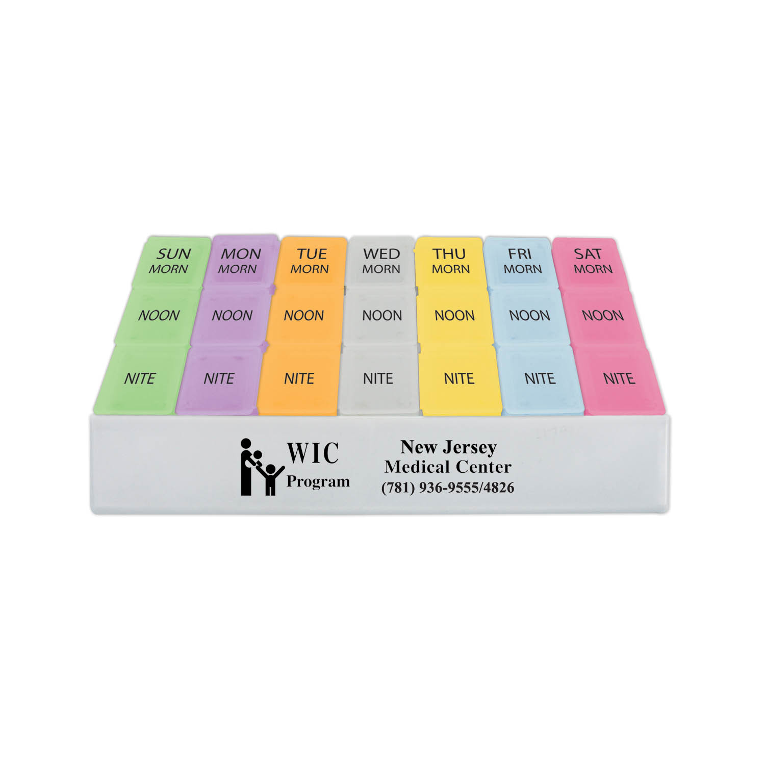 Jumbo Three For Me Medicine Tray 4