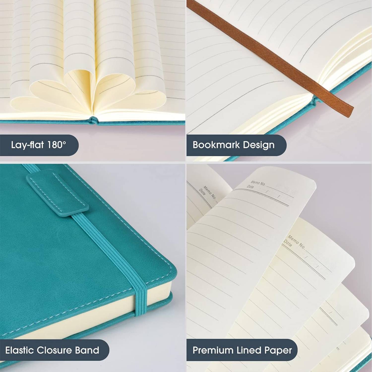 A5 Vertical Stripe Business Notebook 5
