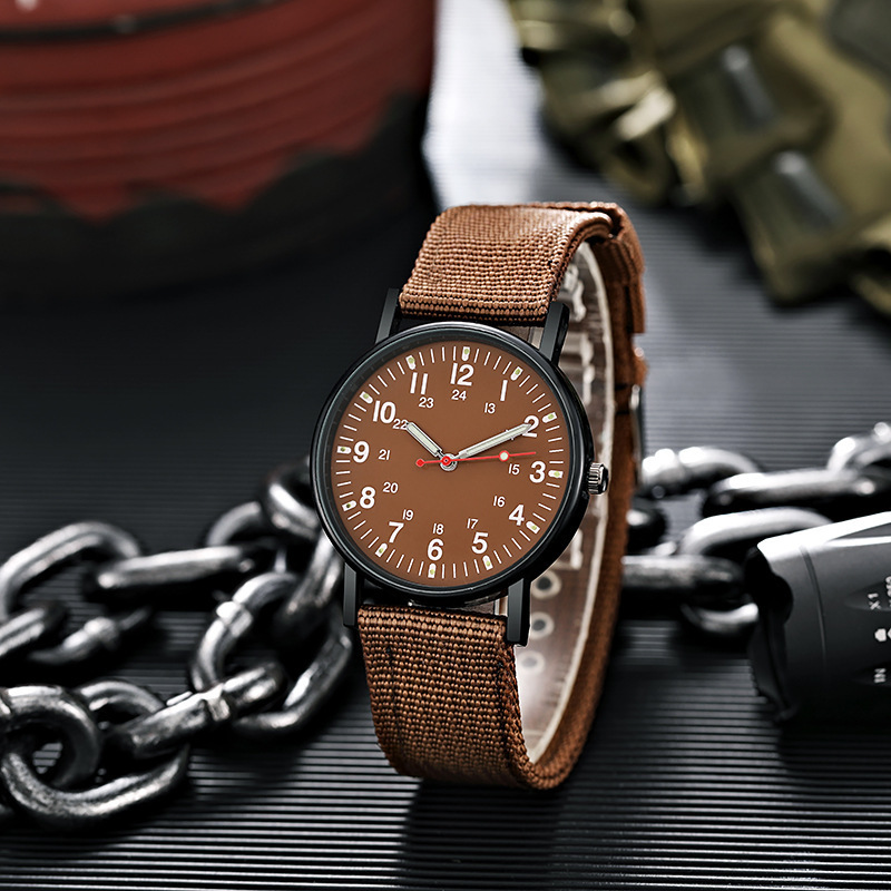 Nylon Strap Stylish Analog Watch for Men 4