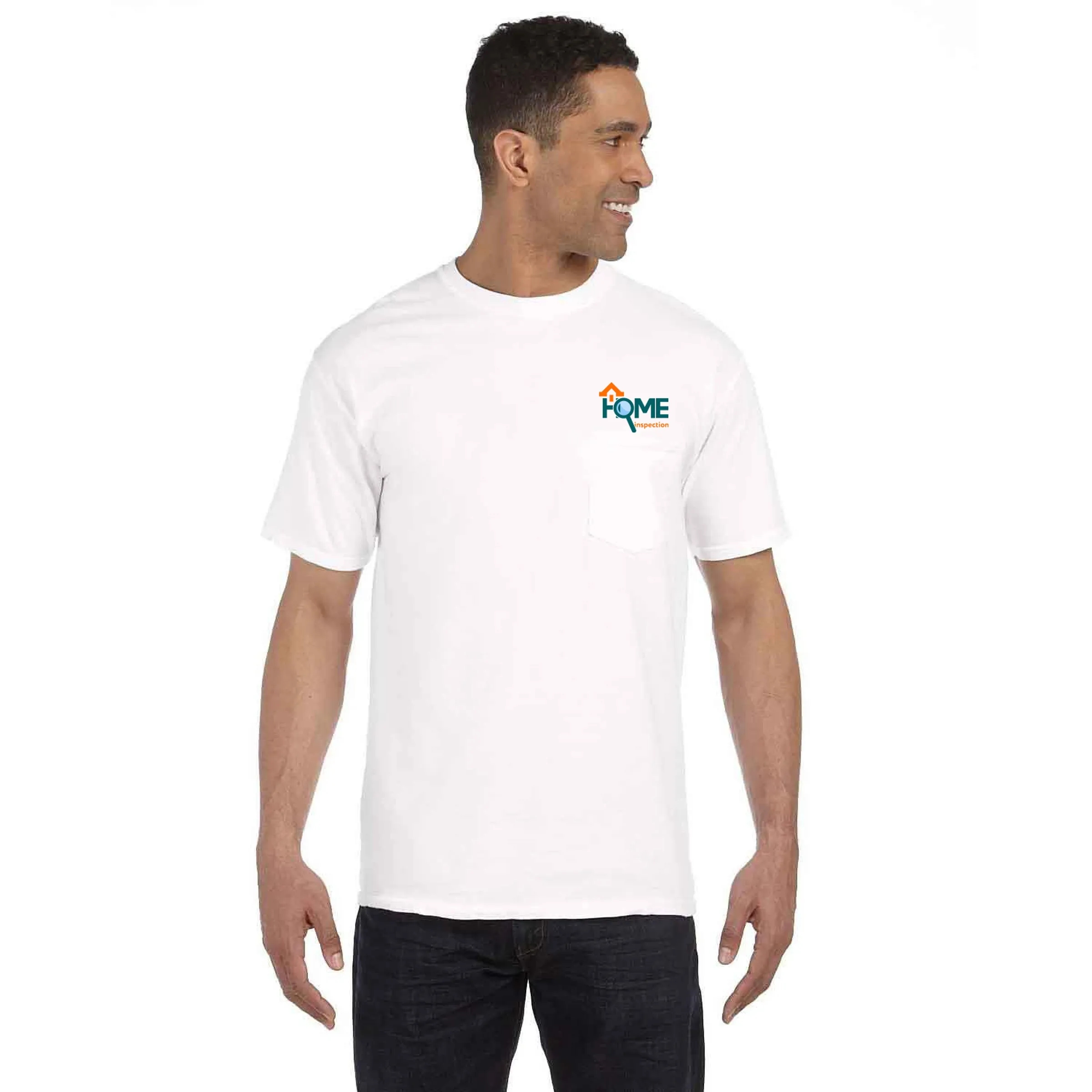 COMFORT COLORS ADULT HEAVYWEIGHT 6.1 OZ. POCKET T-SHIRT 47