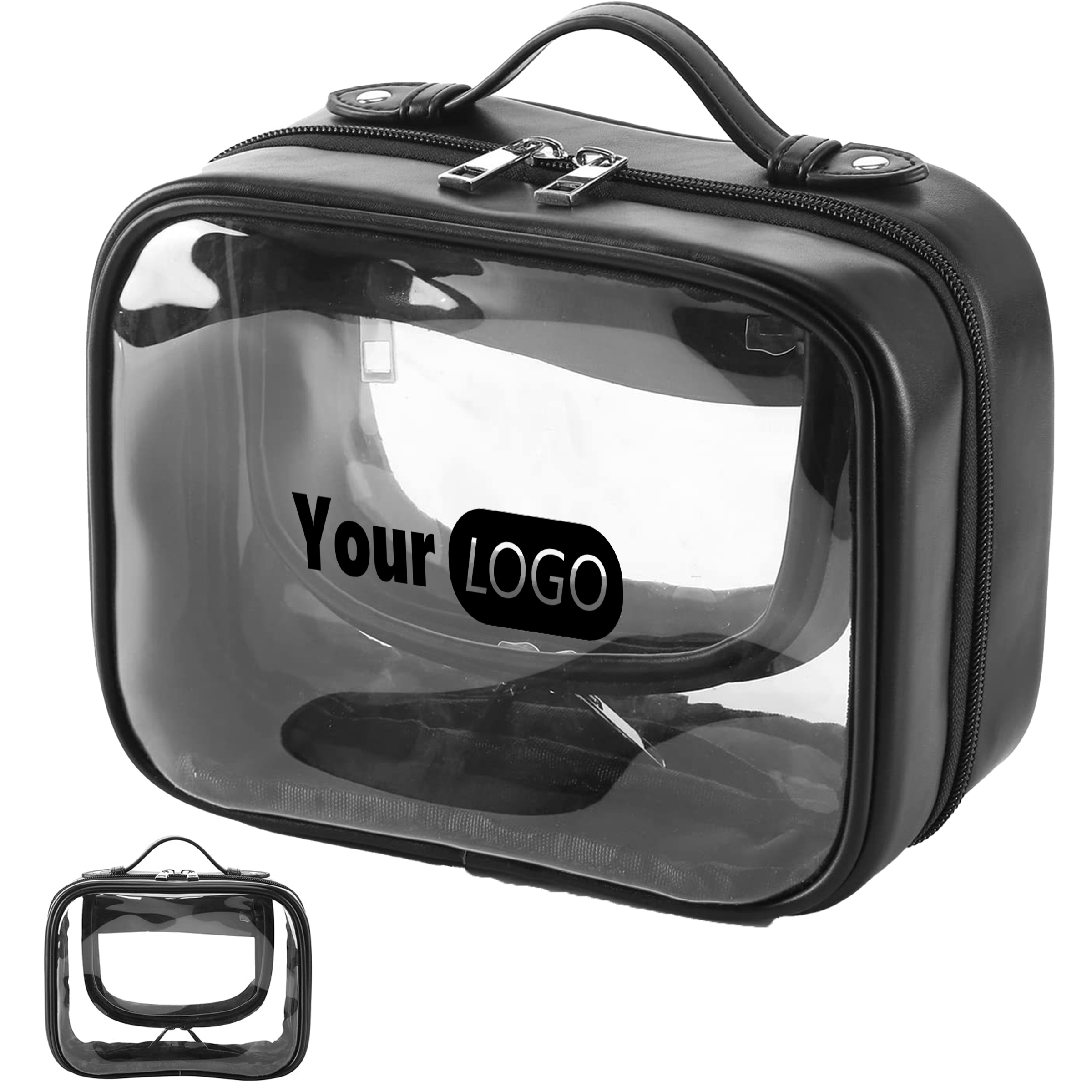 Pvc Durable And Stylish Transparent Travel Case 1