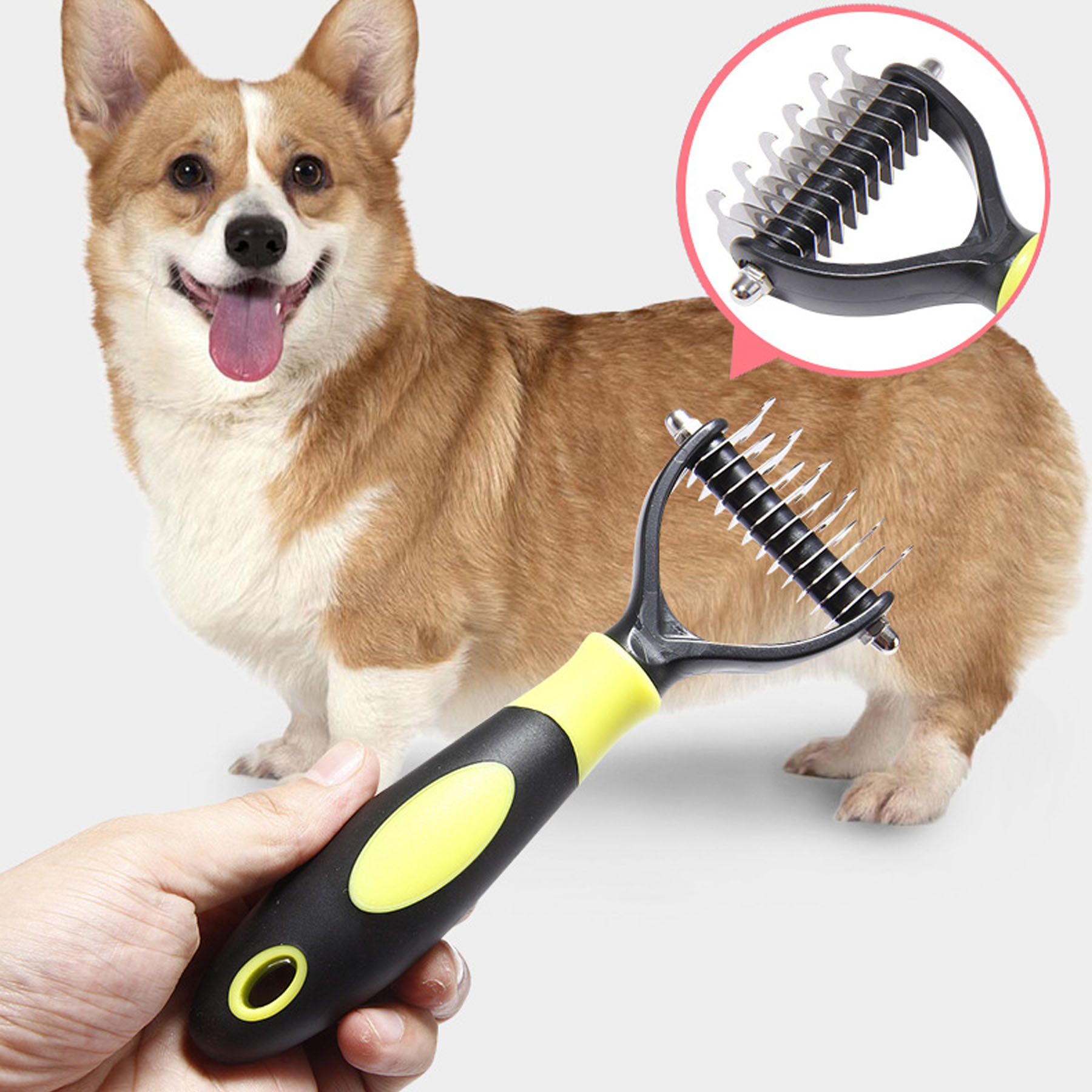Double Sided Pet Knot Comb 6