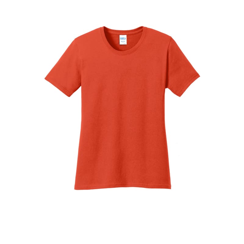 Port & Company Women's Core Cotton Tee. 61