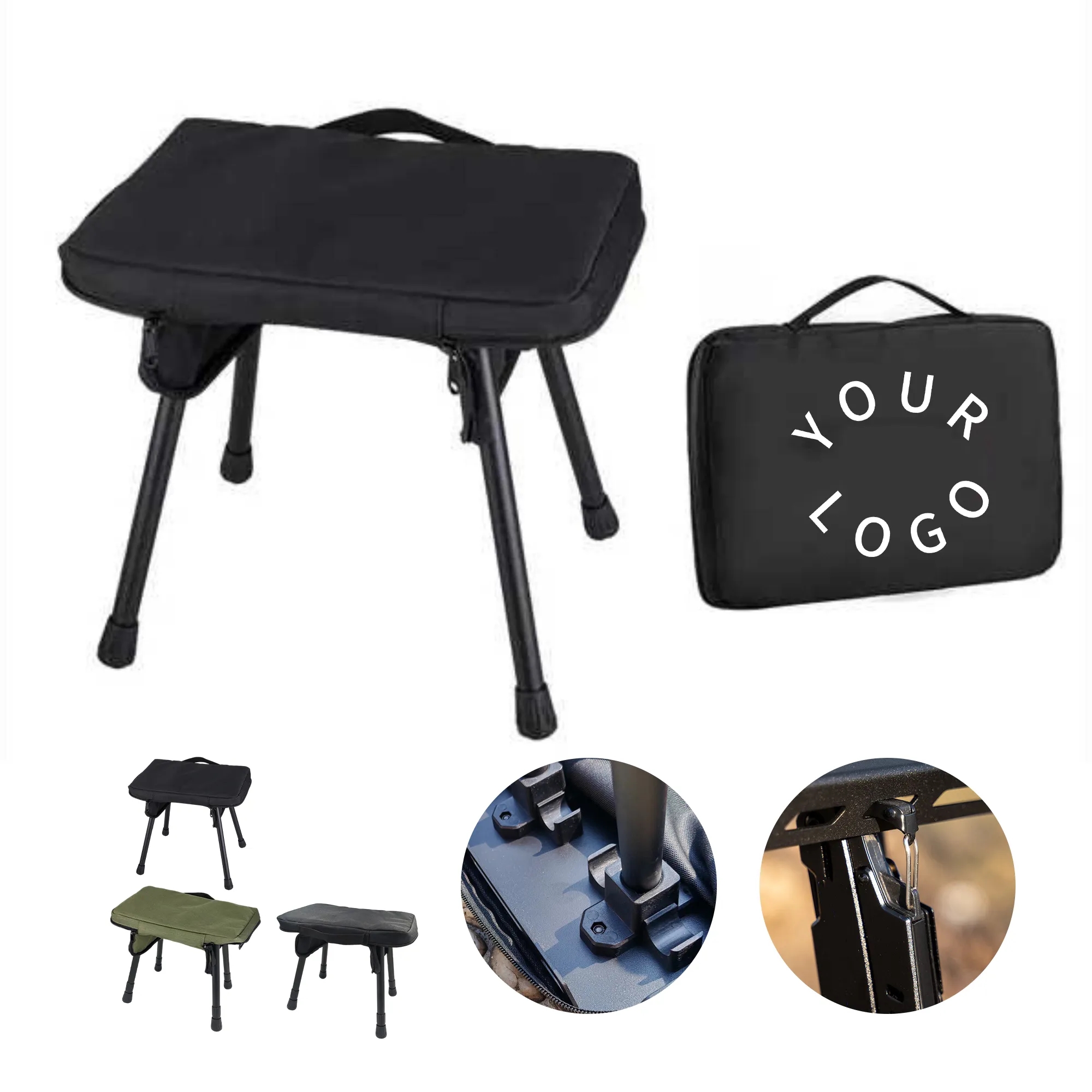 MOQ 50 Steel Folding Stool 3