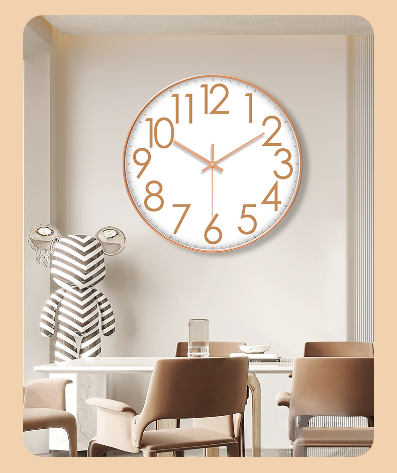 Wall Clocks Battery Operated 8 Inch 4