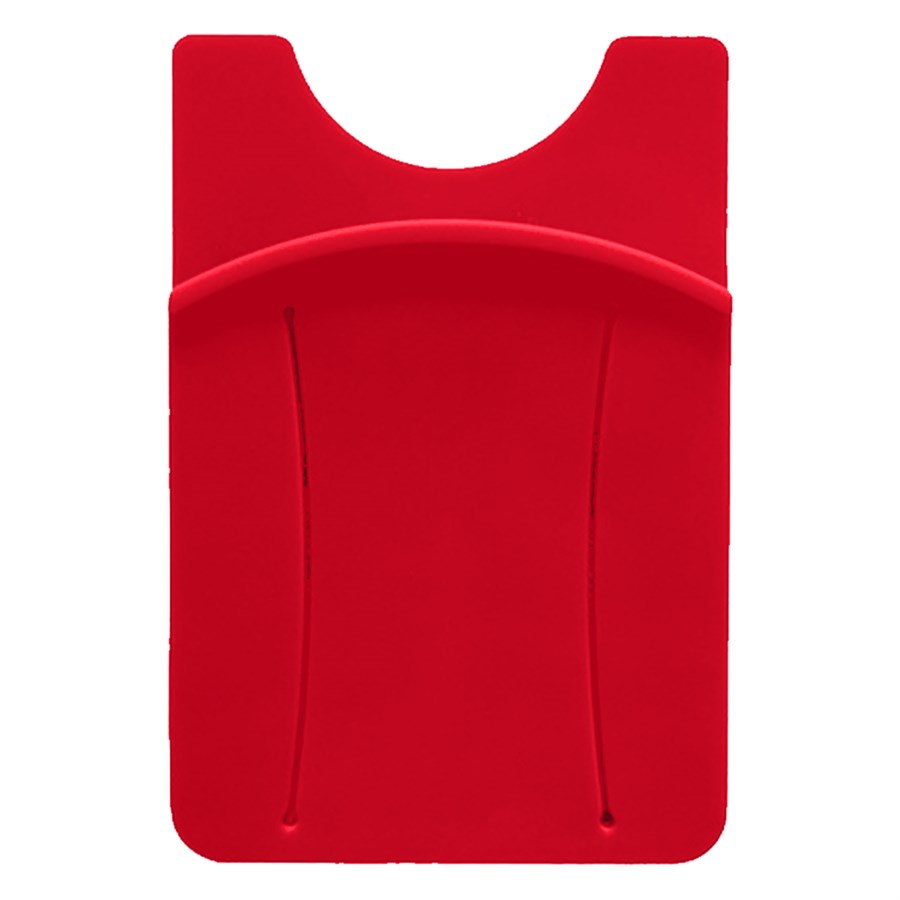 Silicone Phone Wallet with Adhesive Back and Finger Slot 2