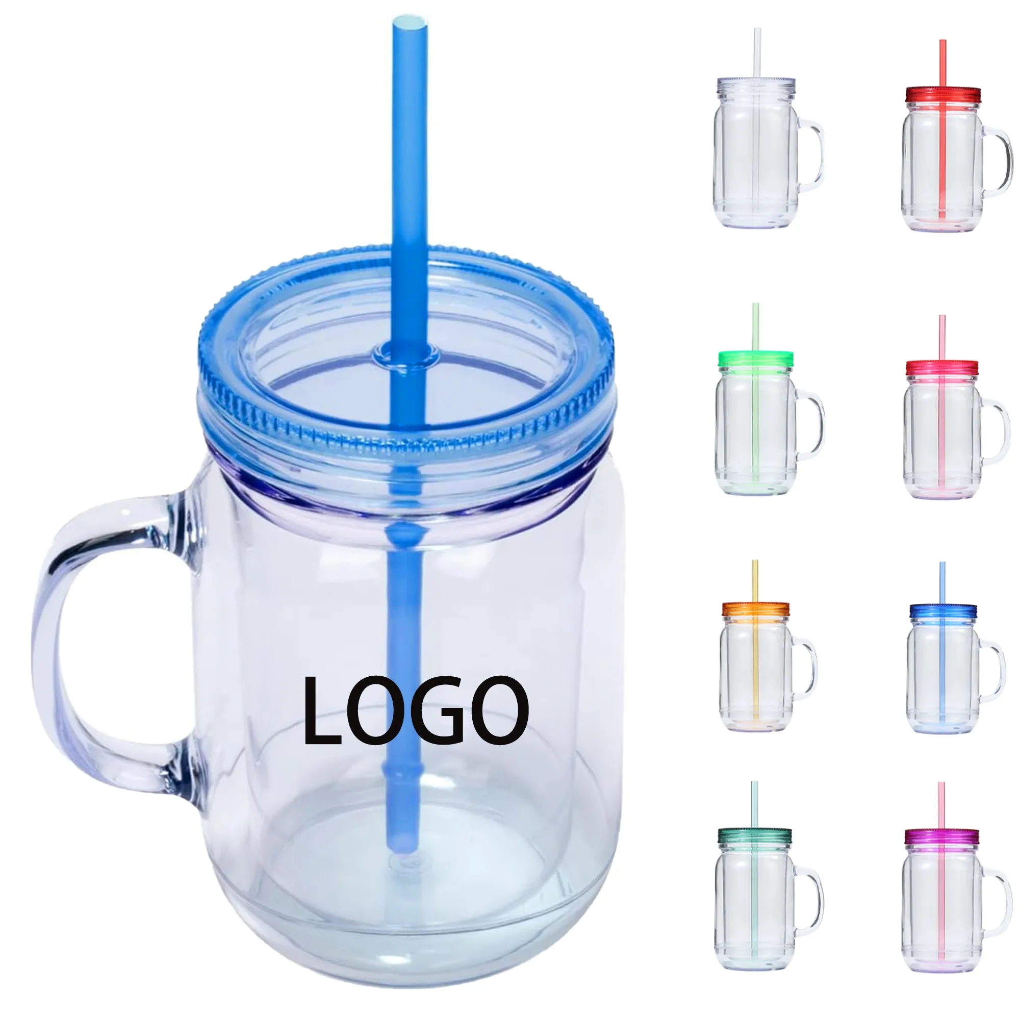 20 oz Double Insulated Tumbler with Straw 4