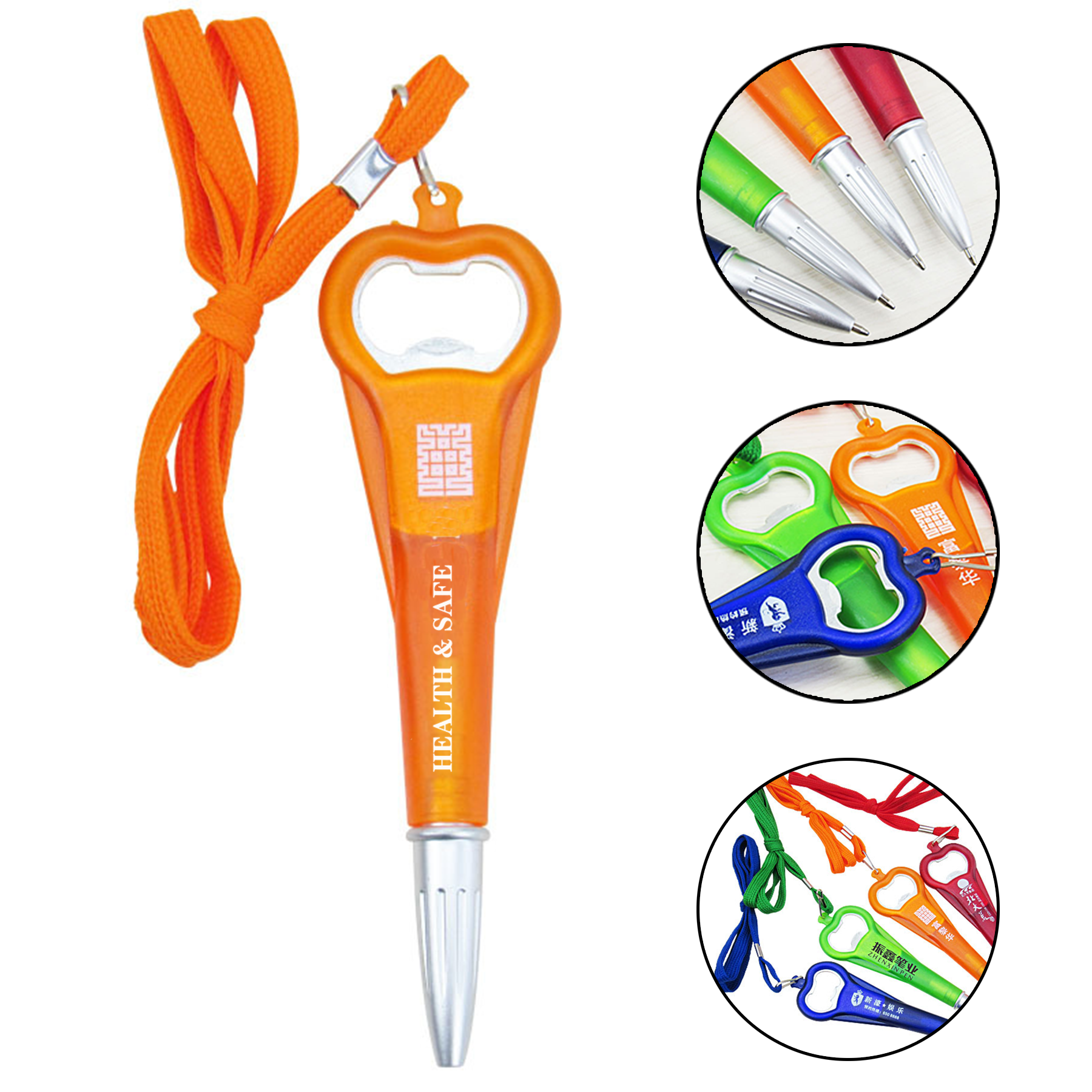 Ballpoint Pen with Bottle Opener 1