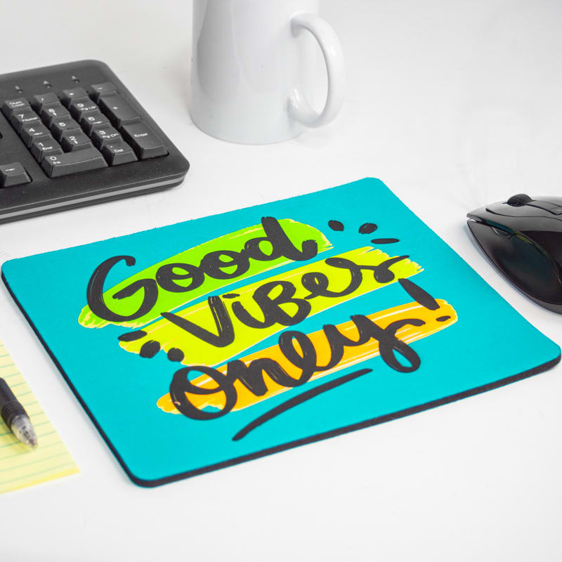 Fluorescent Neon Custom Printed Large Mouse Pads 3
