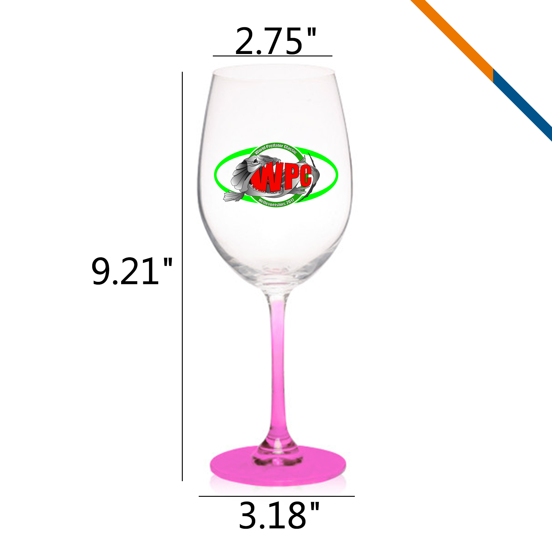 Brooke Lead Free Wine Glasses - 19 OZ. 16