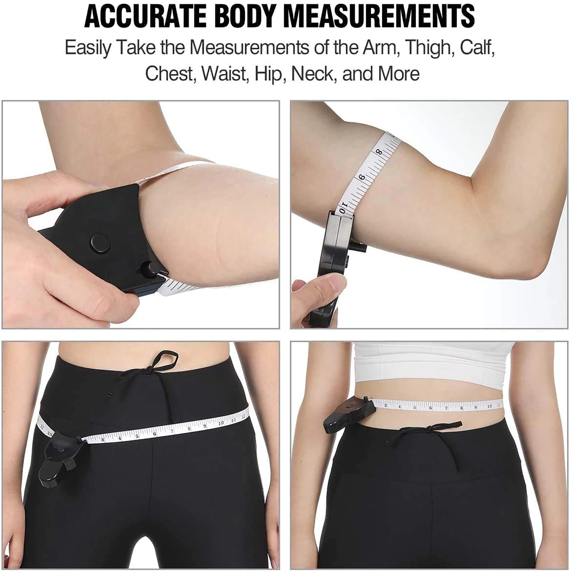 60' / 150cm Automatic Telescopic Body Measure Tape 1