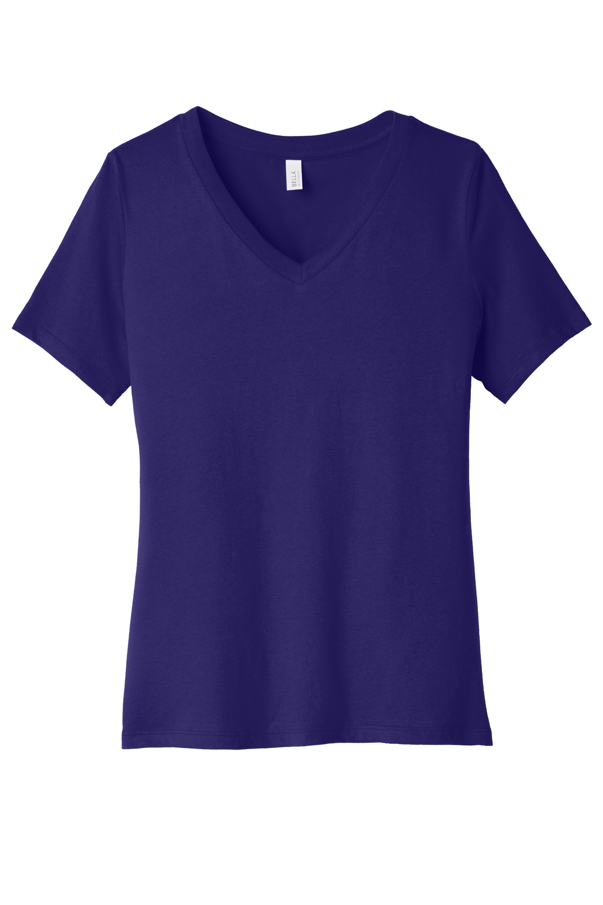 BELLA+CANVAS Women's Relaxed Jersey Short Sleeve V-Neck Tee. BC6405 62