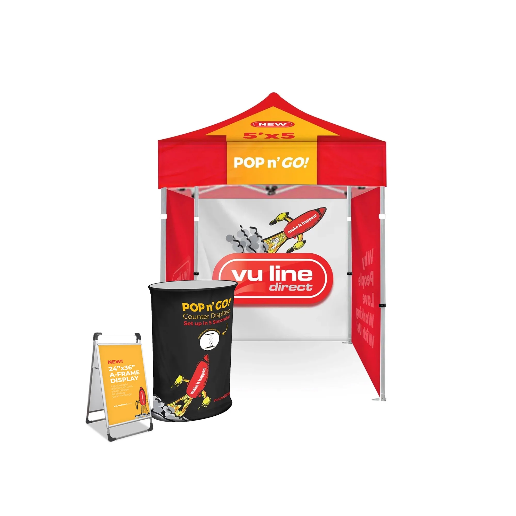 Small Space Pop n' Go Tent Kit 2