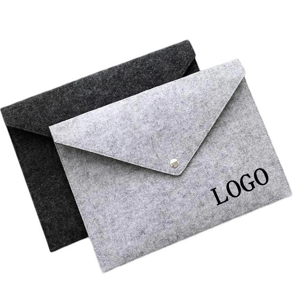 A4 Felt Document File Bag 7