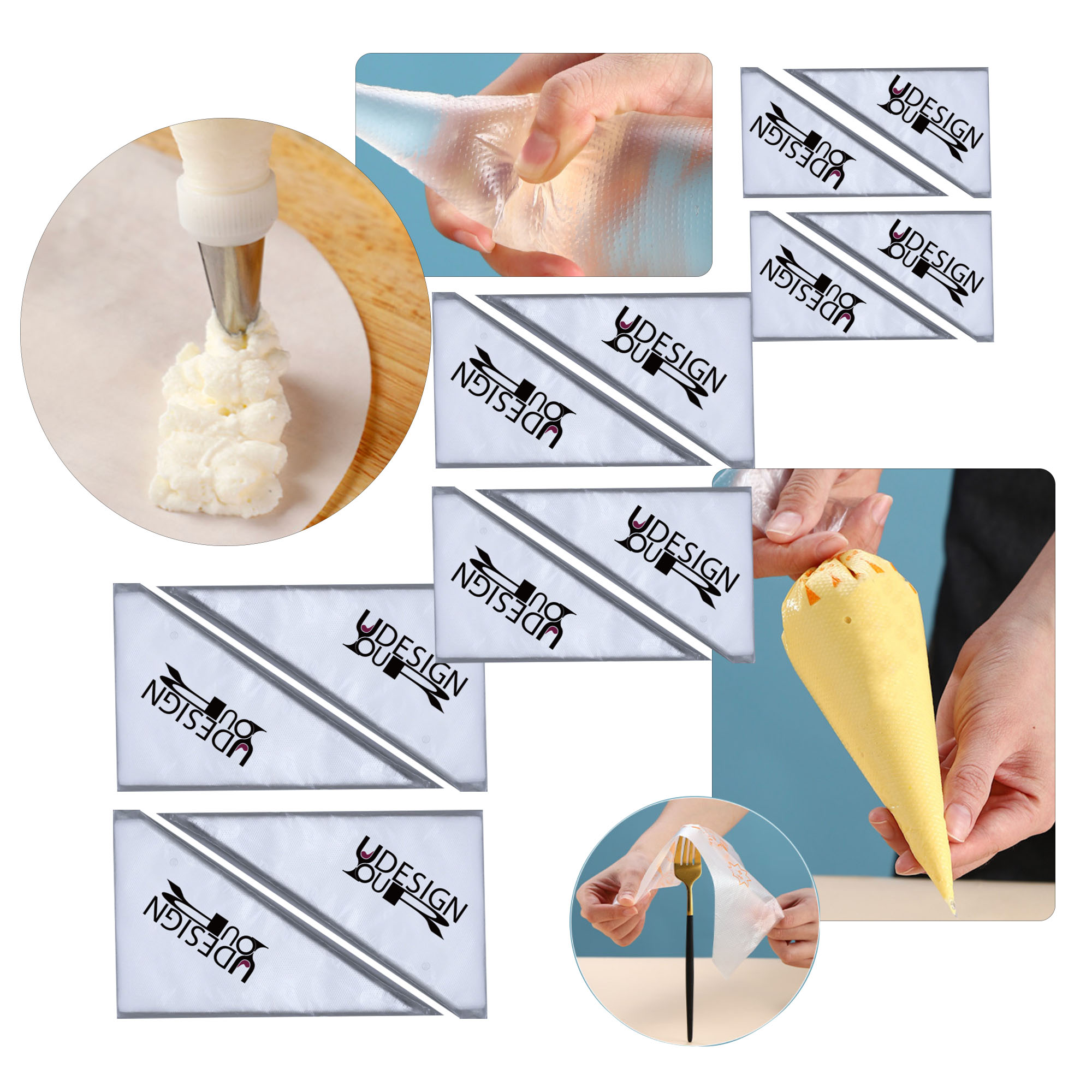 Cake Cream Decorating Bag - Food Grade 3