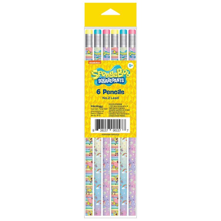 SpongeBob Pencils - 6 Pack 1