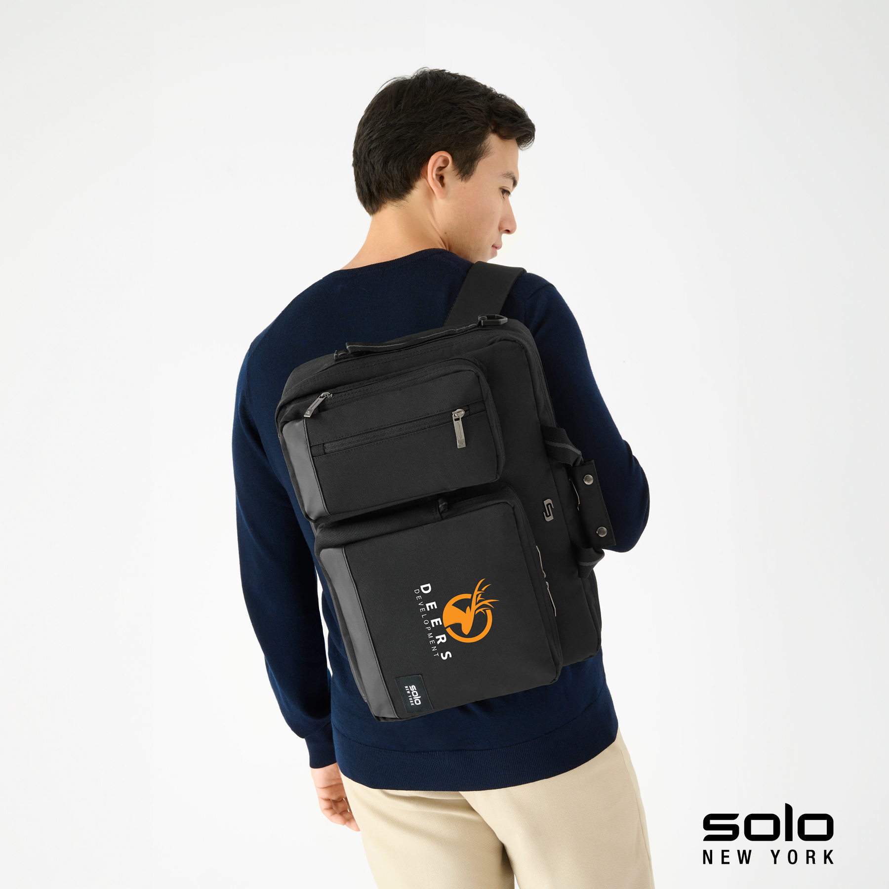 Solo New York Duane Hybrid Briefcase 15