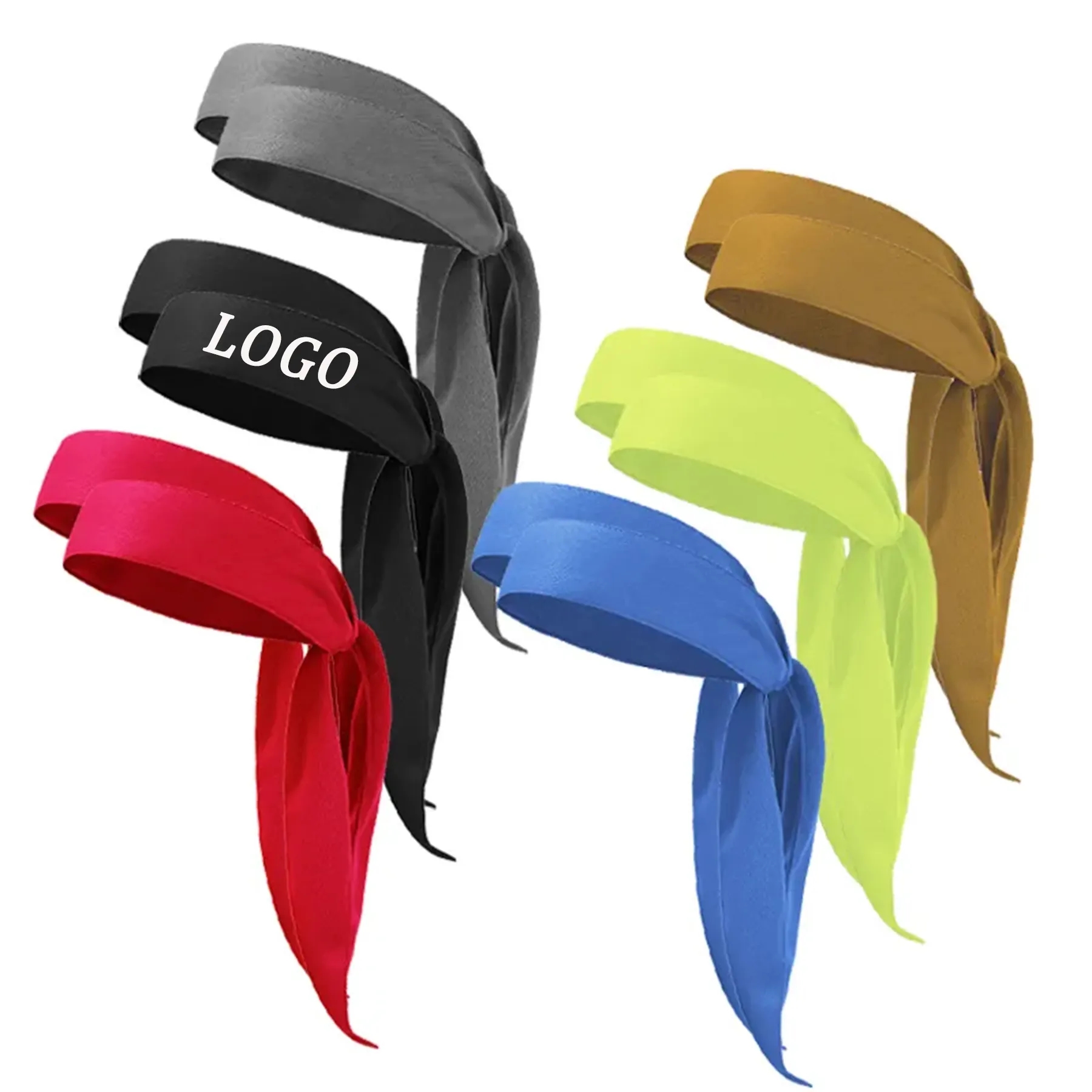 Solid Colour Unisex Fashion Sports Breathable Headband 3