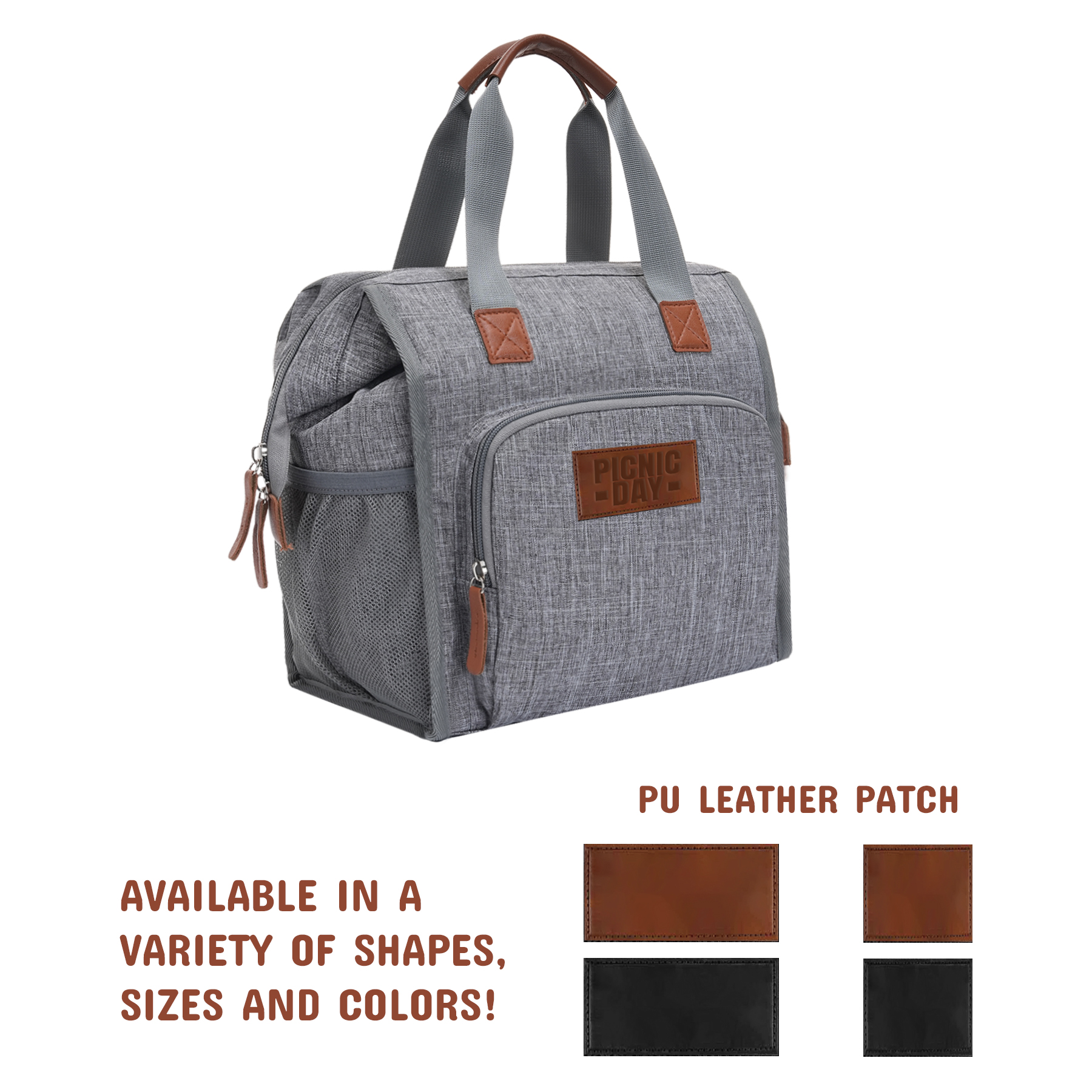 Smile Insulated Lunch Box Cooler Bag 25