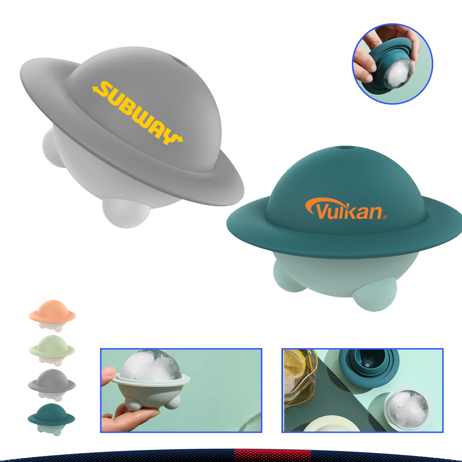 Round Ice Trays 4