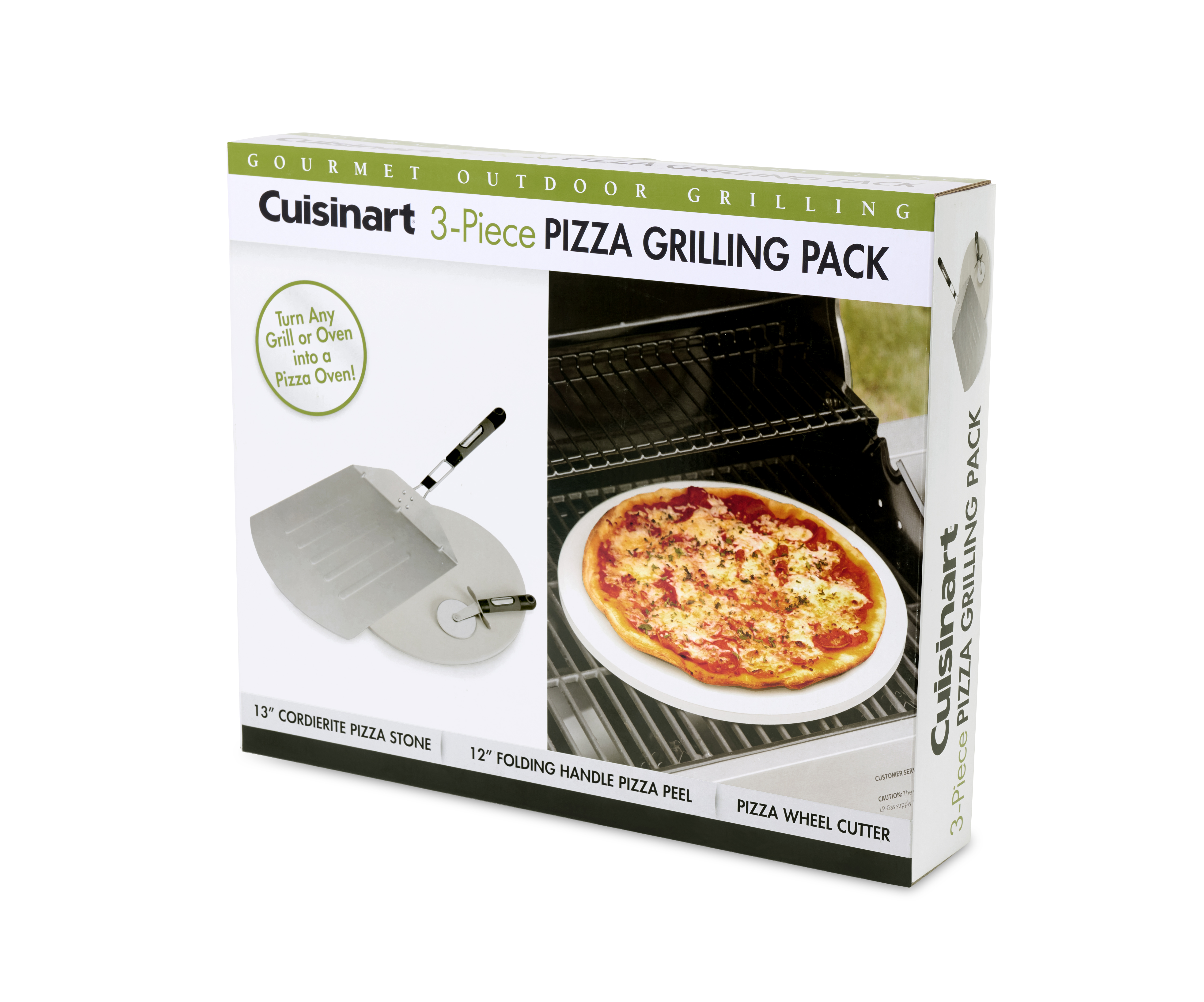Cuisinart Outdoors® 3 Piece Pizza Grill Set 4