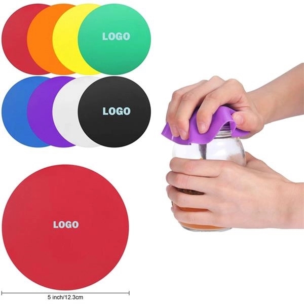 Silicone Bottle Lid Openers 4