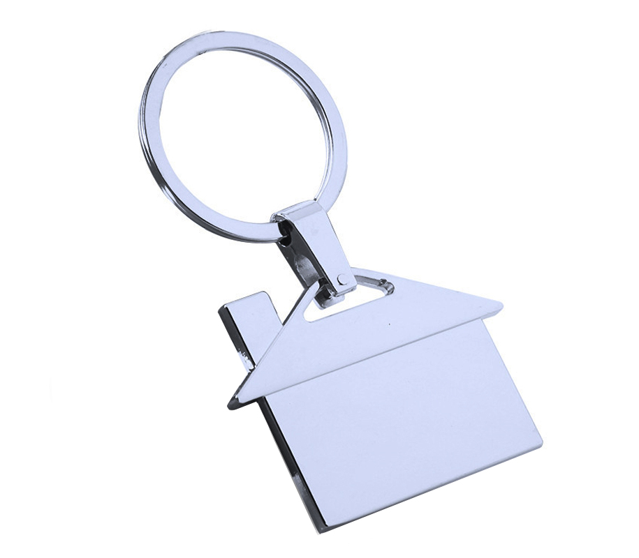 House Metal Keychain 2