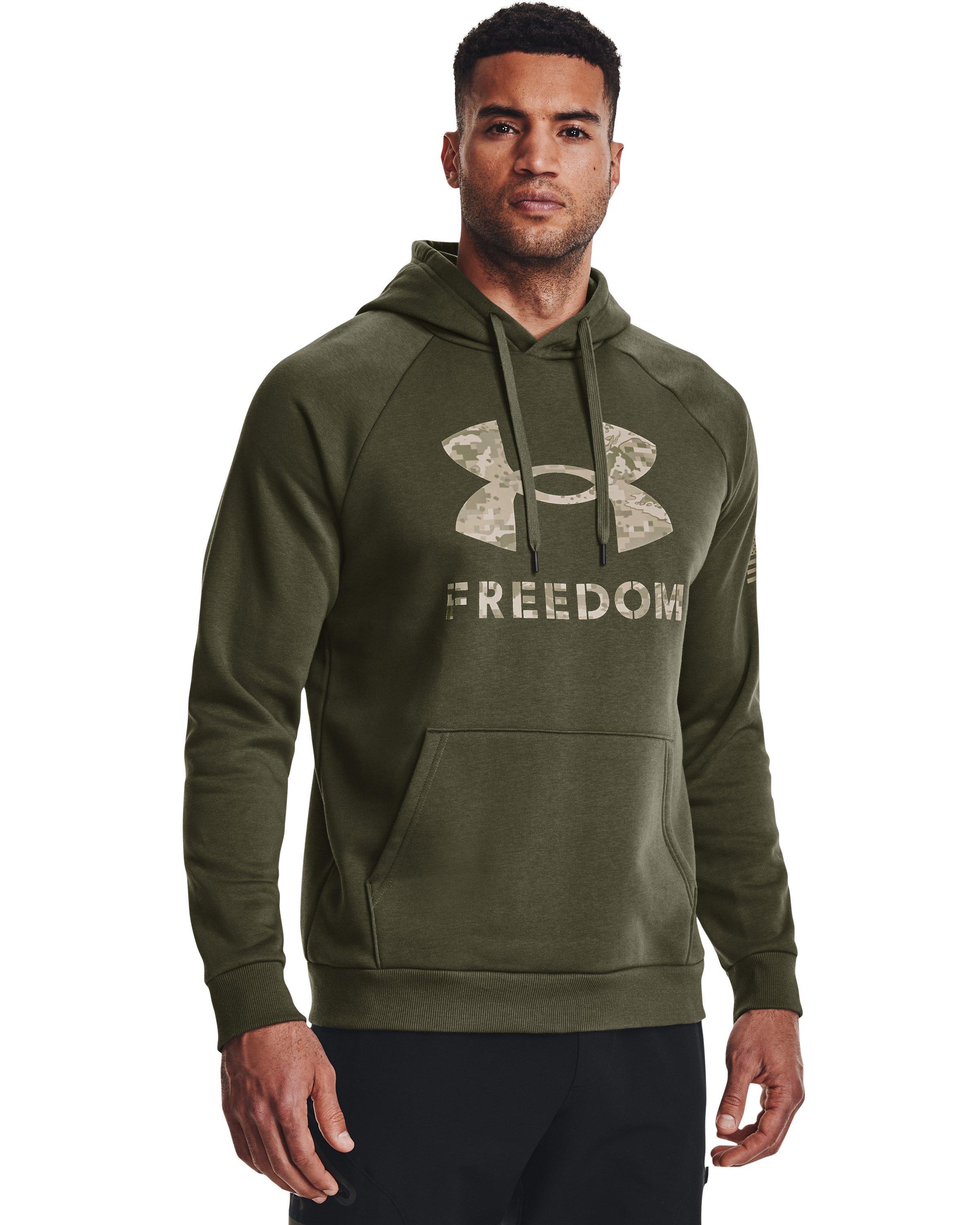 UA Freedom Fleece Men's Hoodie, custom hoodie or sweatshirt with logo imprint 3