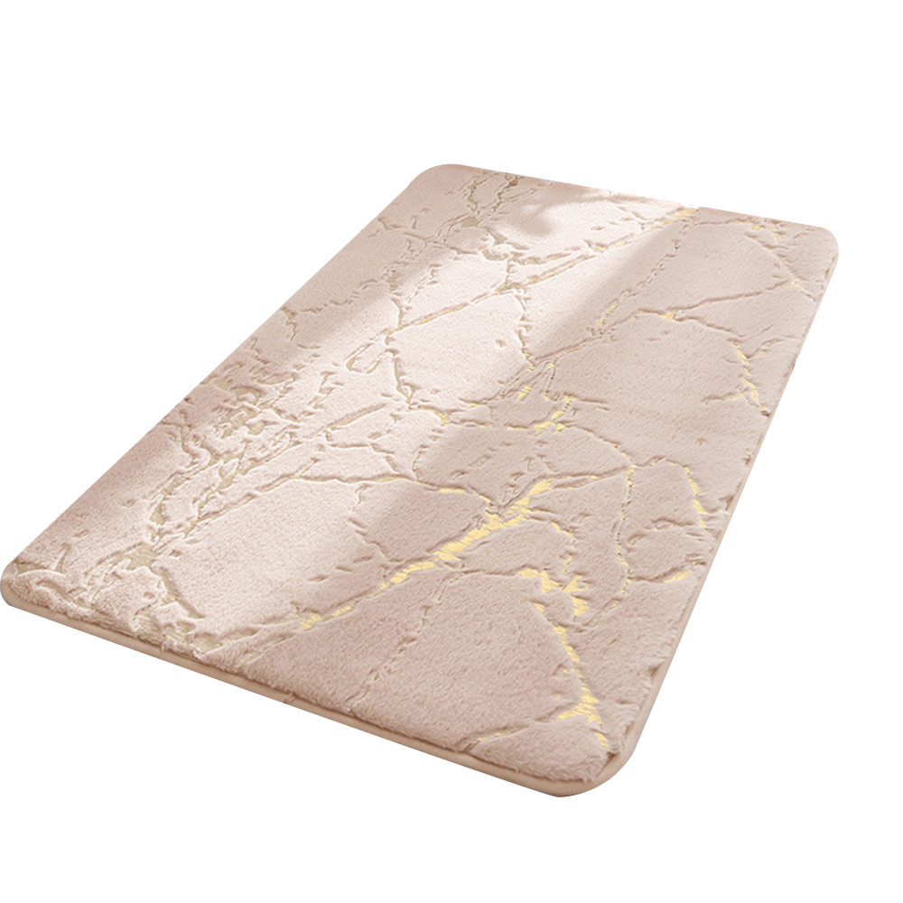 Gilding nonslip plush carpet absorbent floor mat 6
