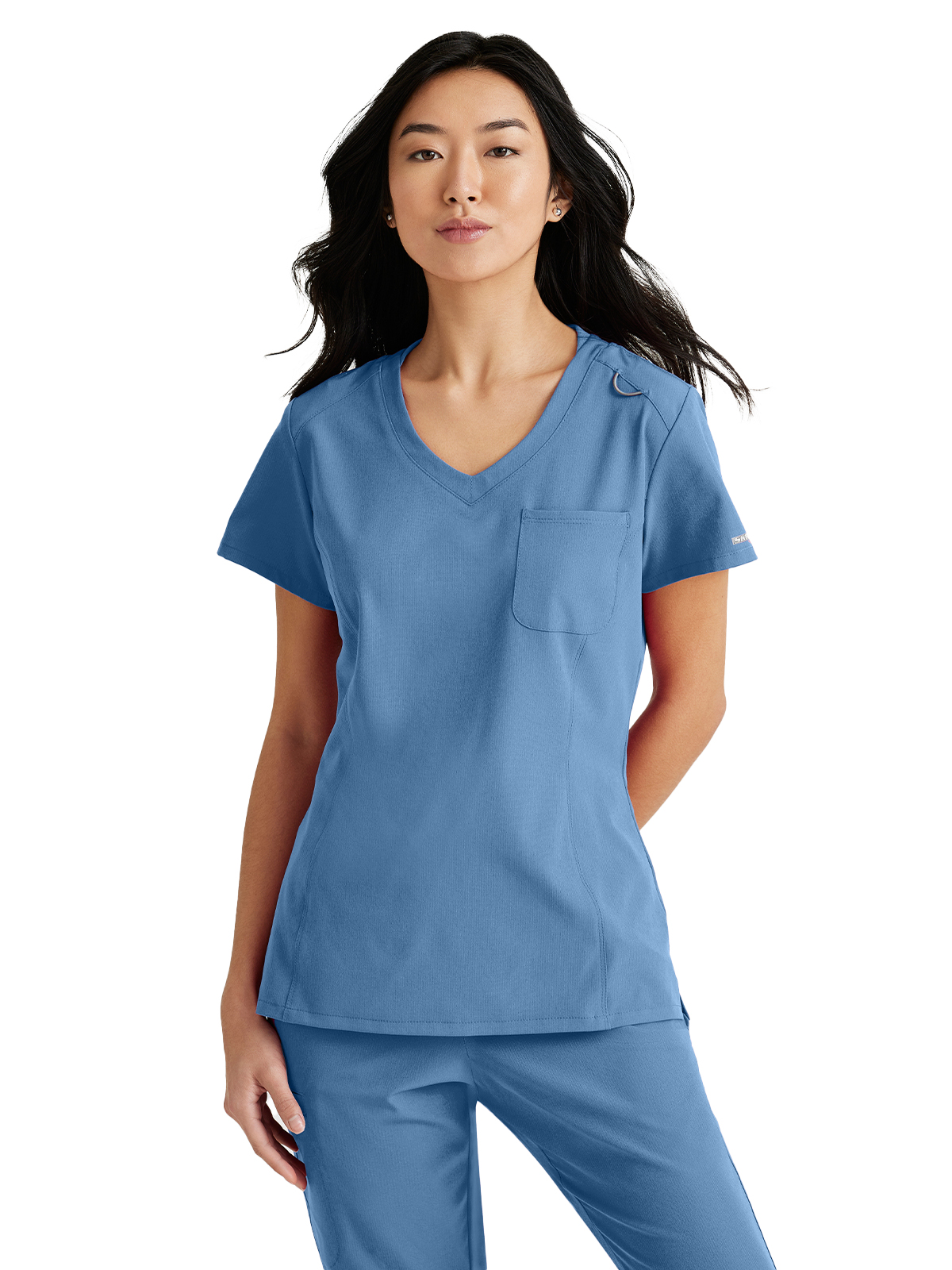 Skechers - Women's One-Pocket V-Neck Dignity Tuck-In Scrub Top 35