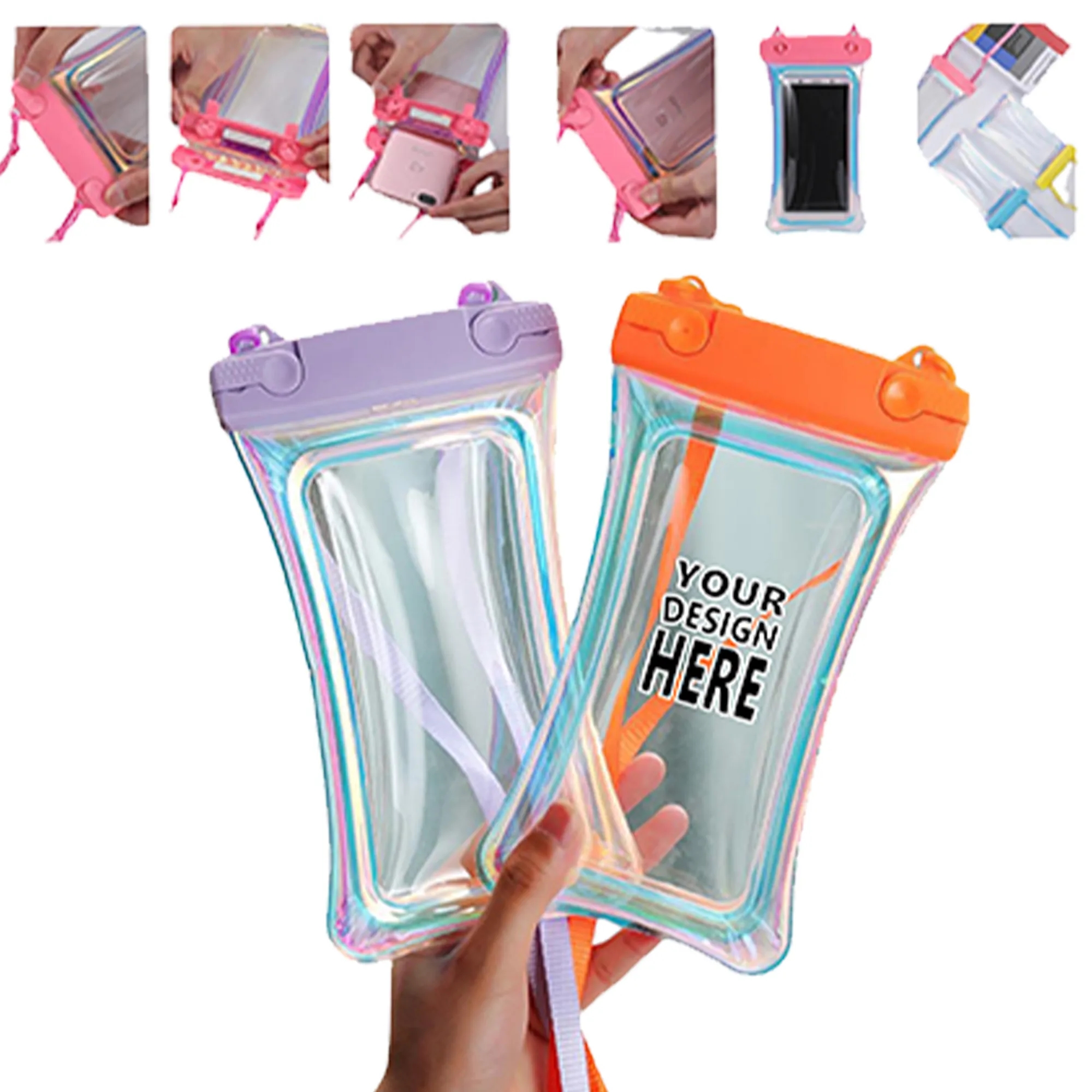 Waterproof PVC Phone Pouch for Radium Shooter - MOQ 20 2