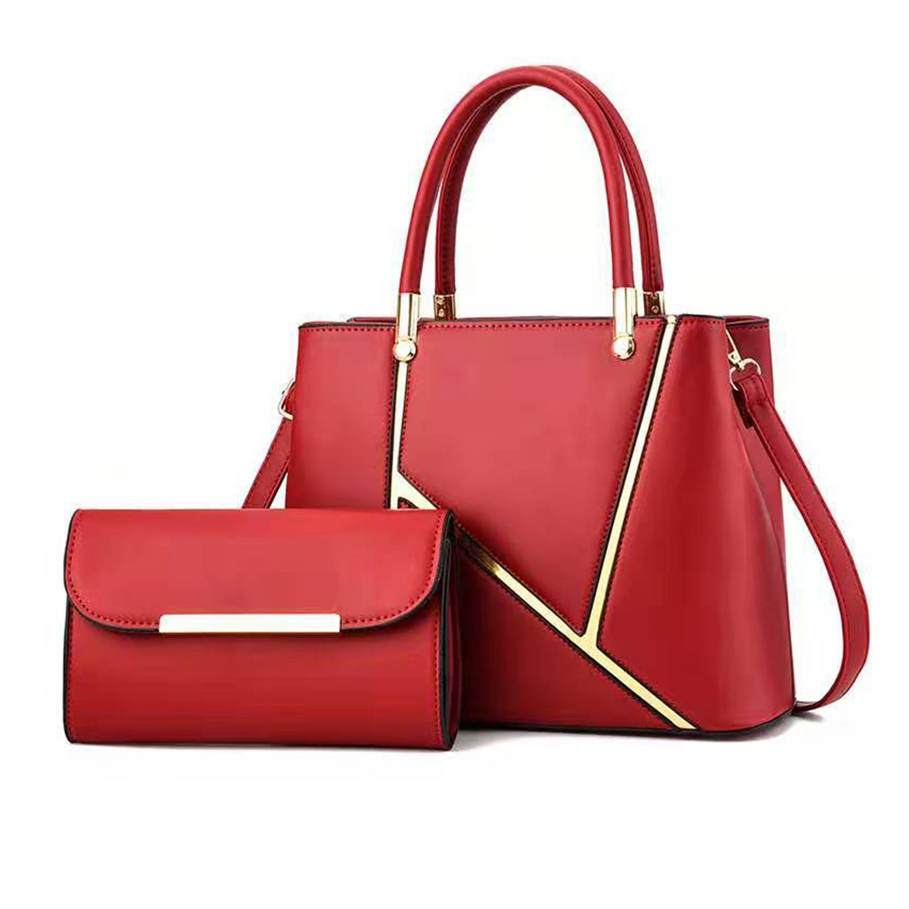 PU Women's Fashion and Leisure Handbag Tote Bag 3