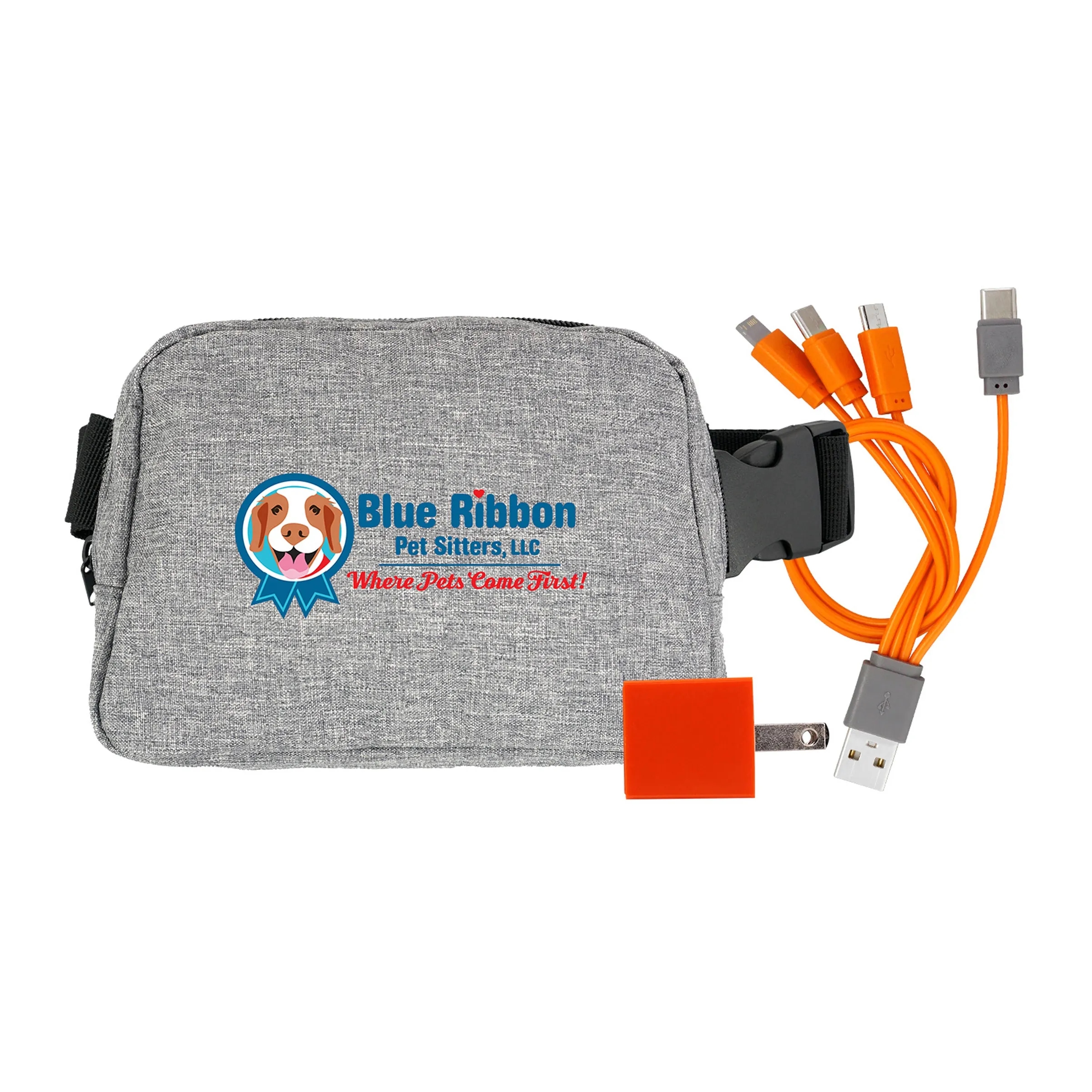 RECYCLED FANNY PACK WALL CHARGING SET 17