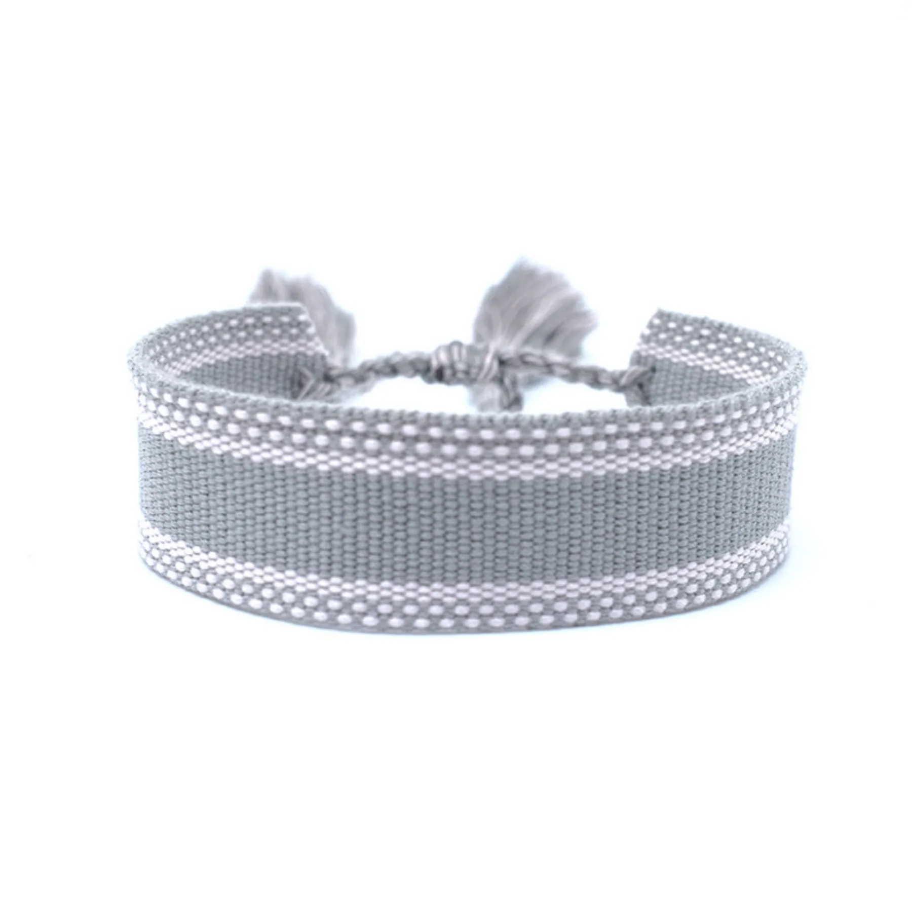 Woven Embroidery Tassel Bracelet 18