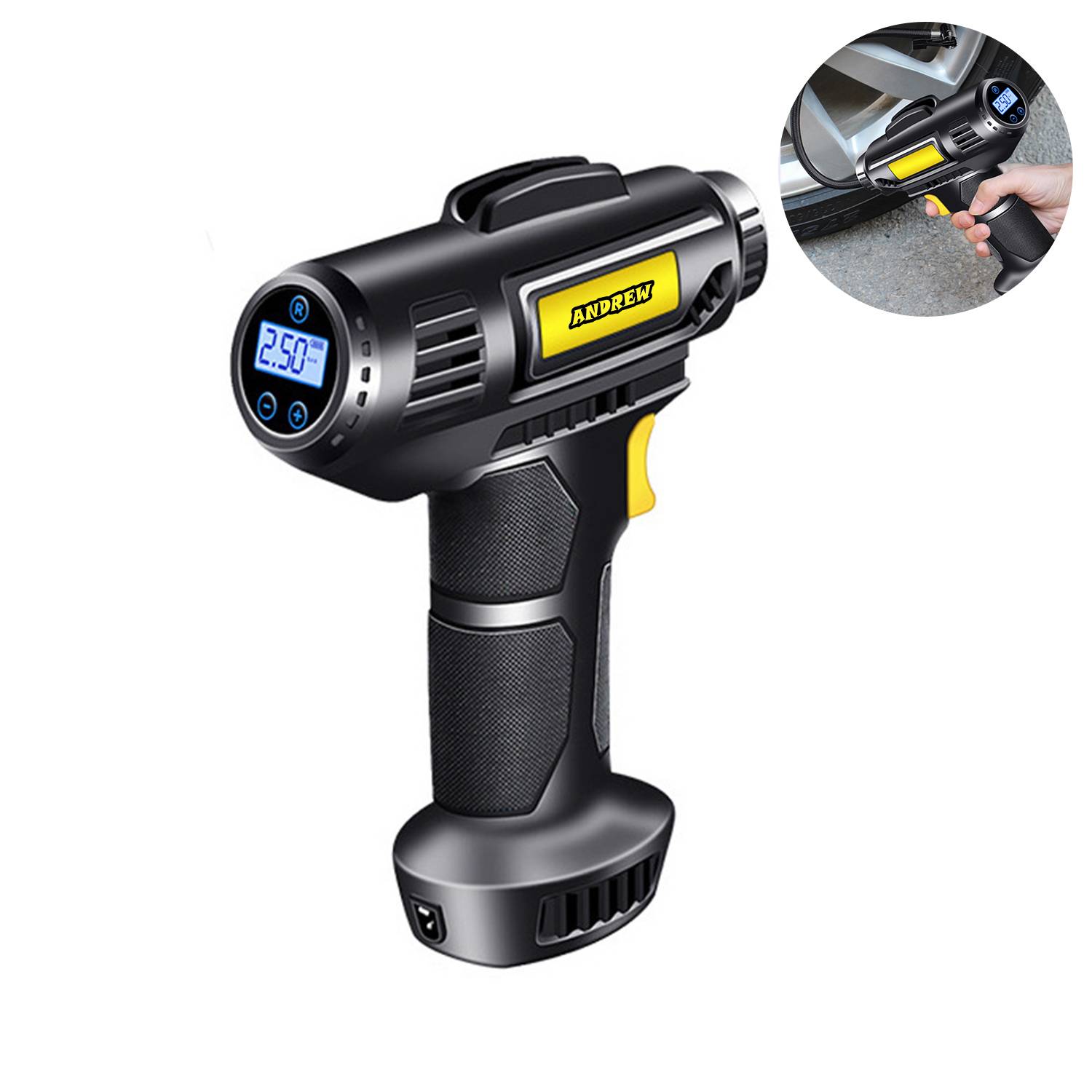 USB Charging Tire Pump 4