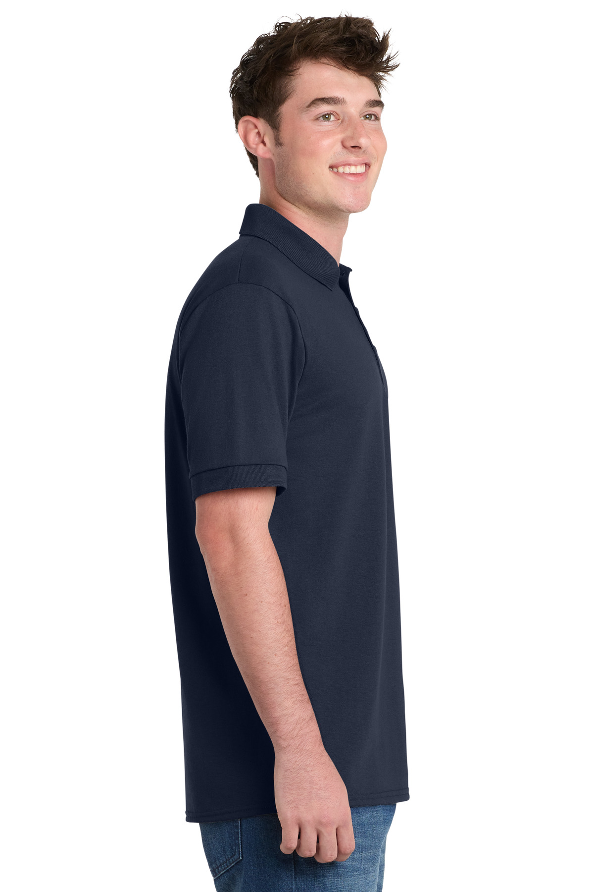 Port & Co Core Blend Jersey Knit Polo. KP55 153