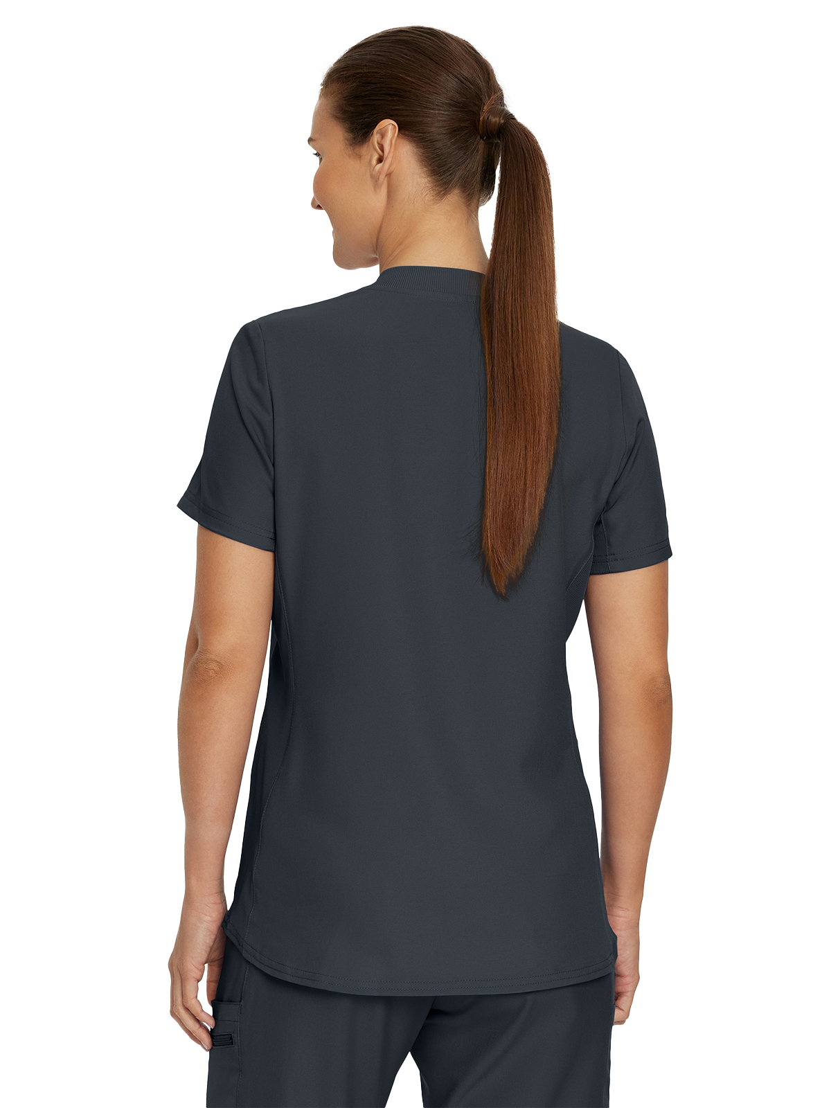 Landau - Forward - Women's Three-Pocket Rib-Knit Neckline V-Neck Top 27