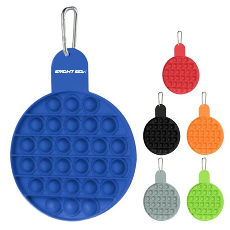 Pop Circle Stress Reliever Keychain 1