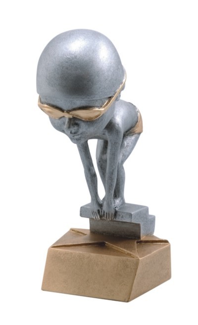 Swimmer, Male Bobble Head Figure 1