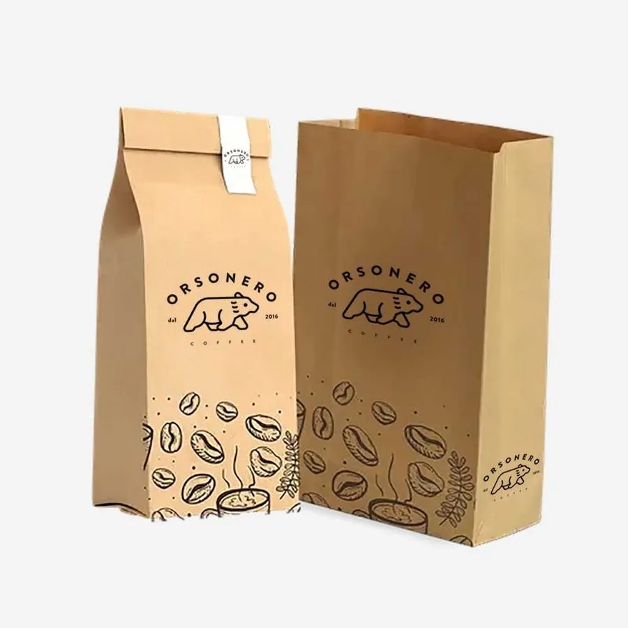 Kraft Paper Food Bag 7