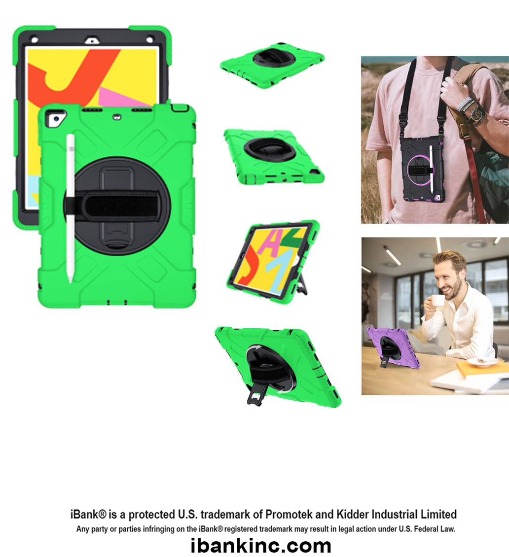 iBank ® iPad 10.2" Shockproof Case compatible with 9th/8th/7th 2021-2019 2