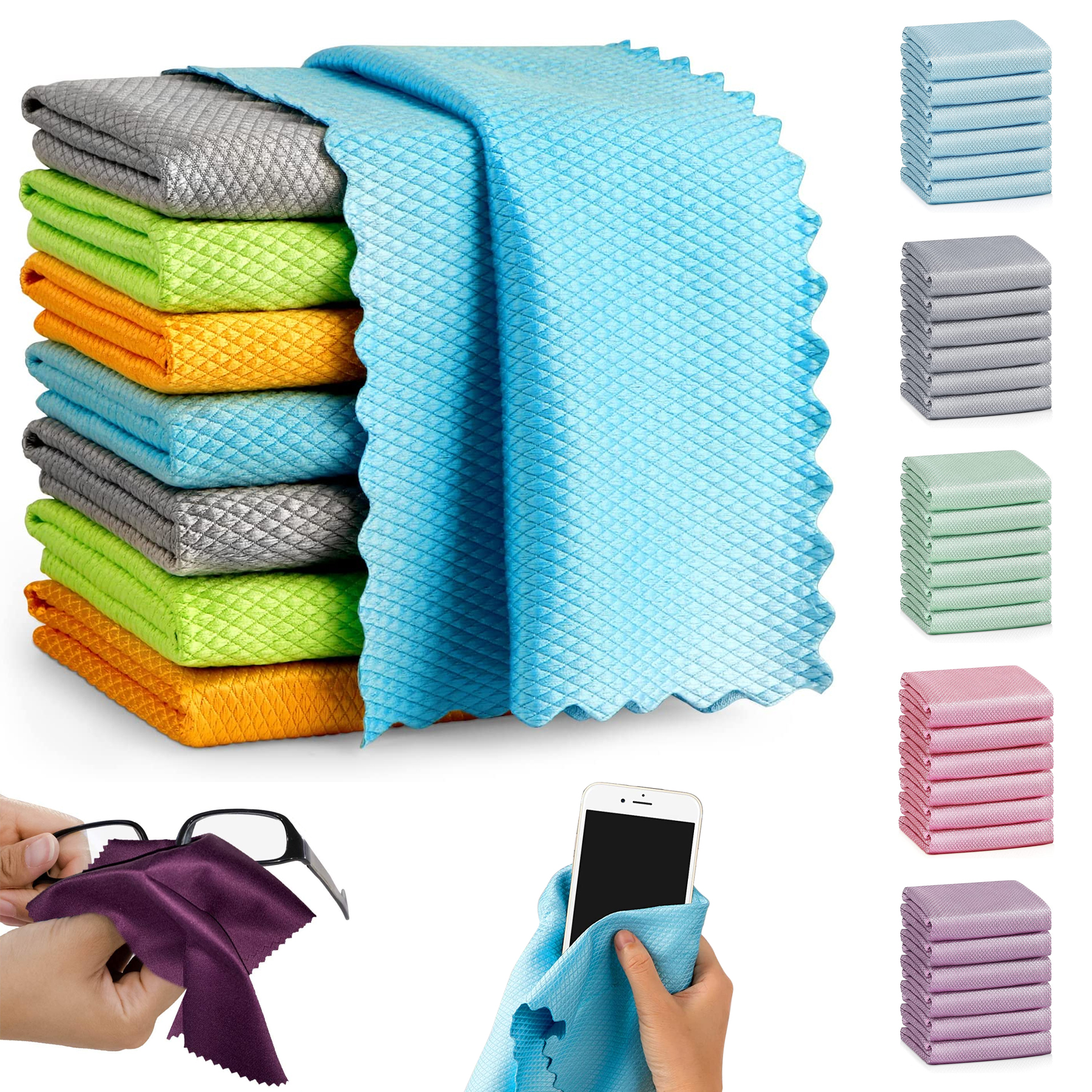 Microfiber Glass Cleaning Cloths 1