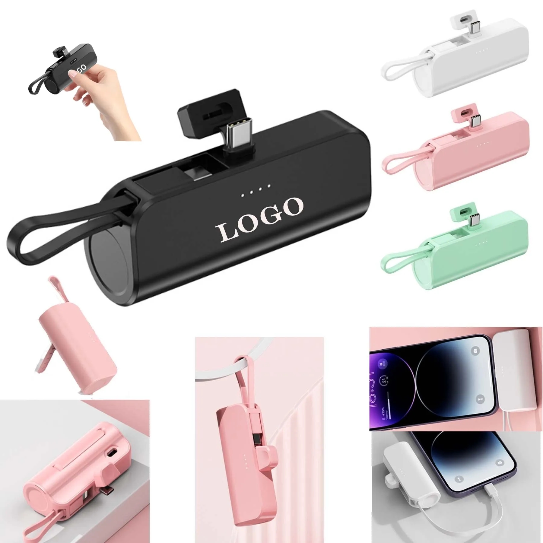 Bracket Capsule 5000mAh Mobile Power Bank 5