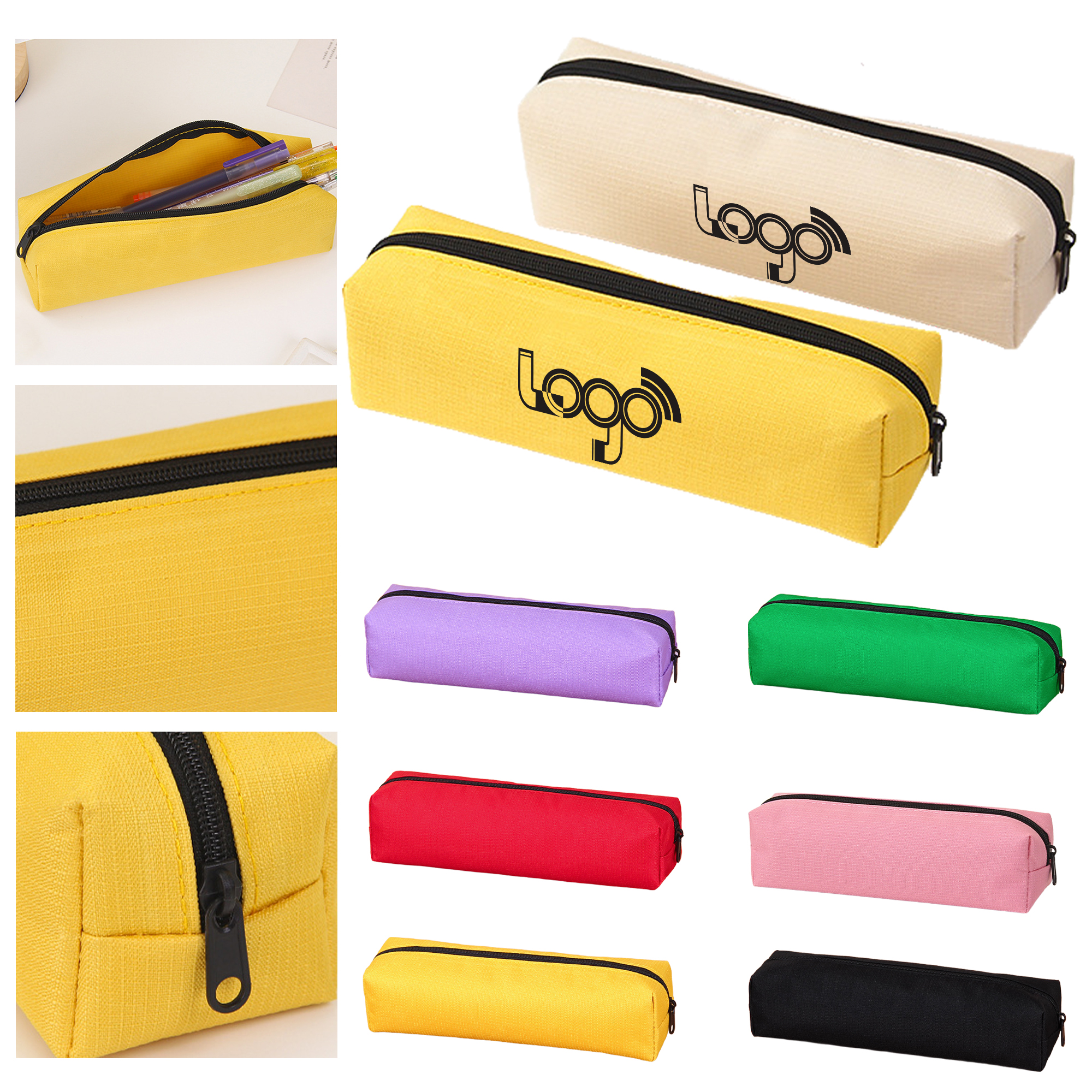 Compact Oxford Fabric Stationery Case 1