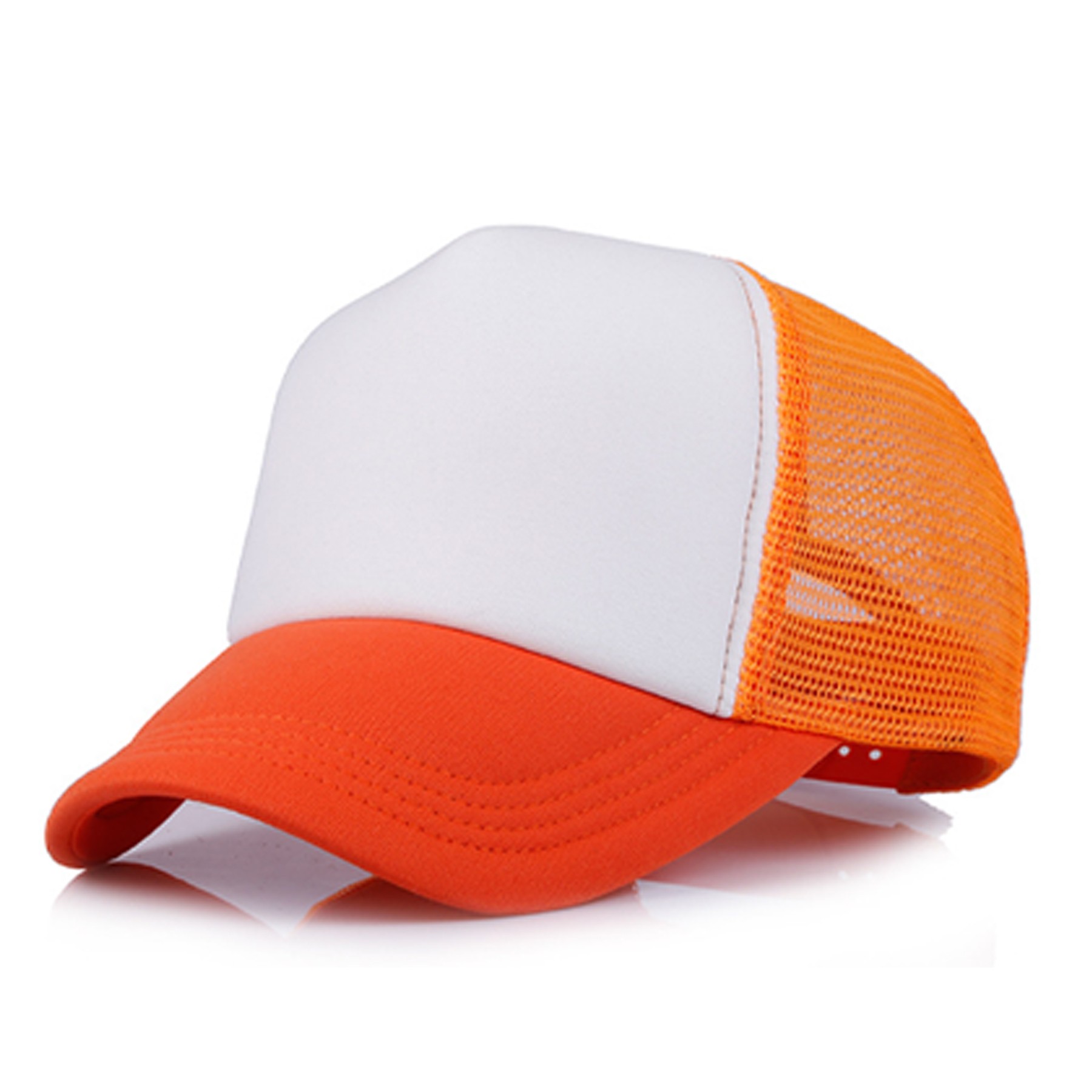 Short Brim Mesh Back Baseball Cap 12
