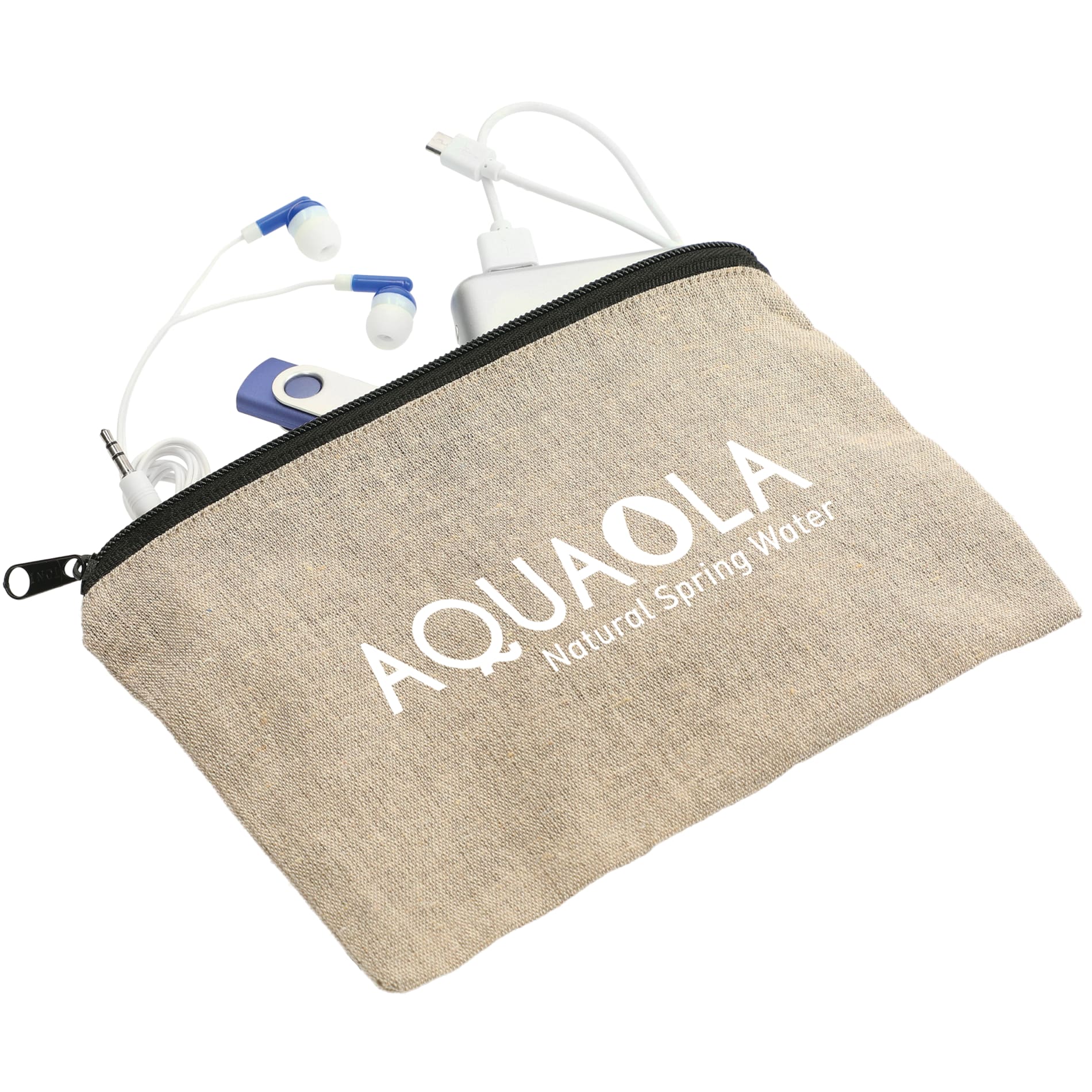 Recycled 5oz Cotton Twill Pouch 3