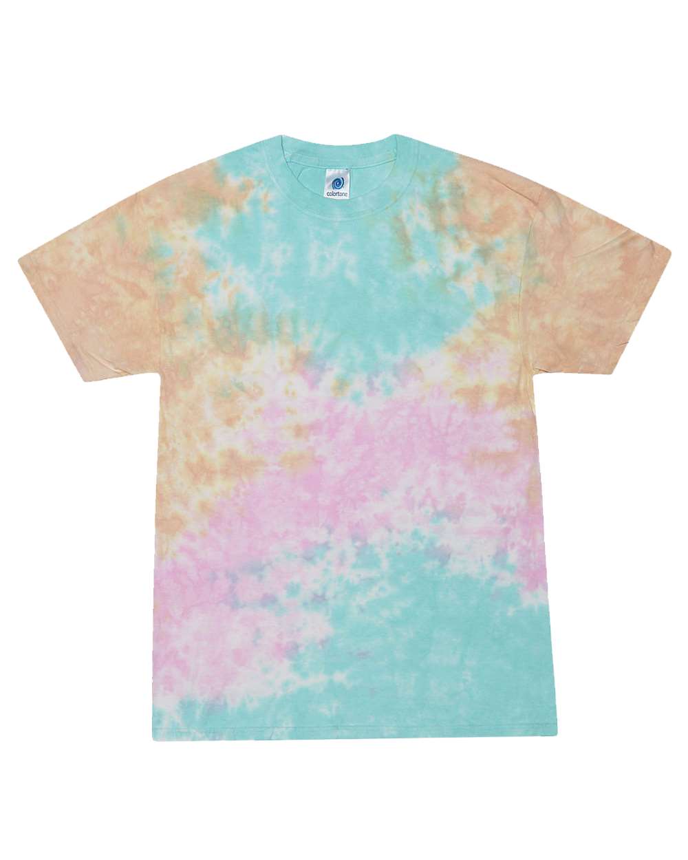 Youth Multi-Color Tie-Dyed T-Shirt - 1000Y 71