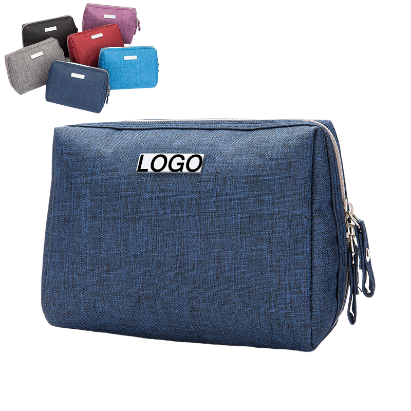 Custom Travel Makeup Organizer Pouch & Cosmetic Toiletry Bag 1